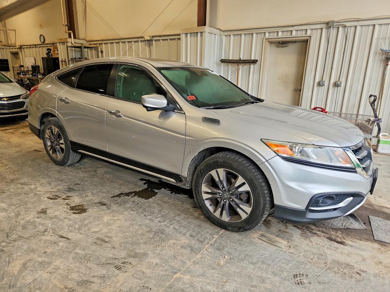 2014 Honda Crosstour Exl Silver vin: 5J6TF1H59EL002184