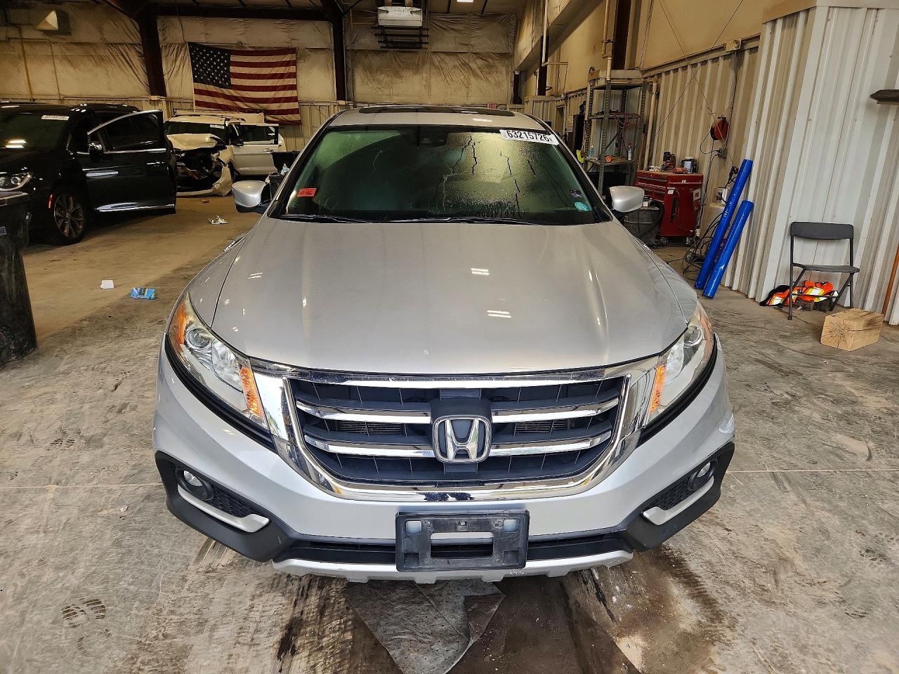 2014 Honda Crosstour Exl Silver vin: 5J6TF1H59EL002184