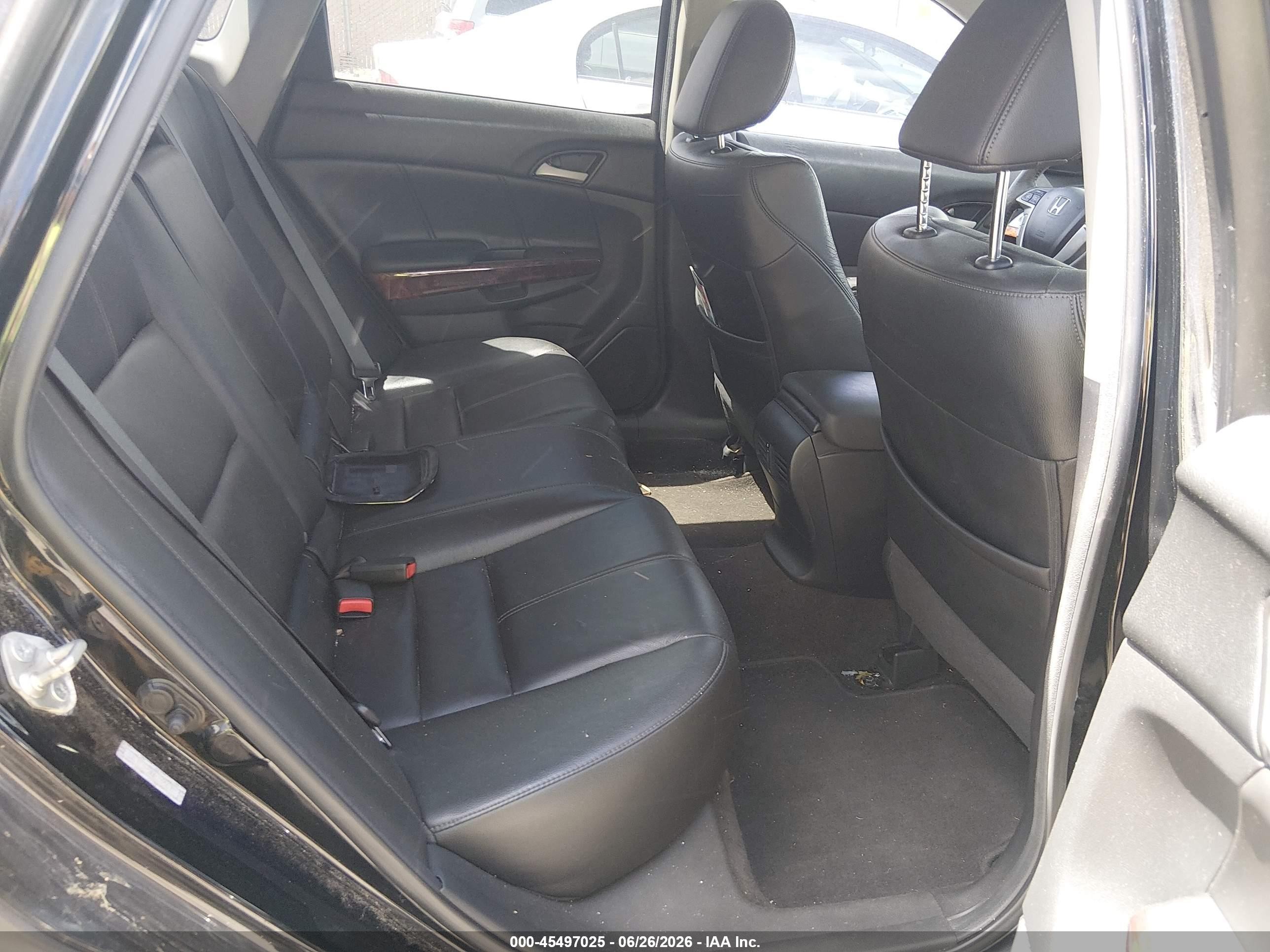2010 Honda Accord Crosstour Ex-l Black vin: 5J6TF1H5XAL005671