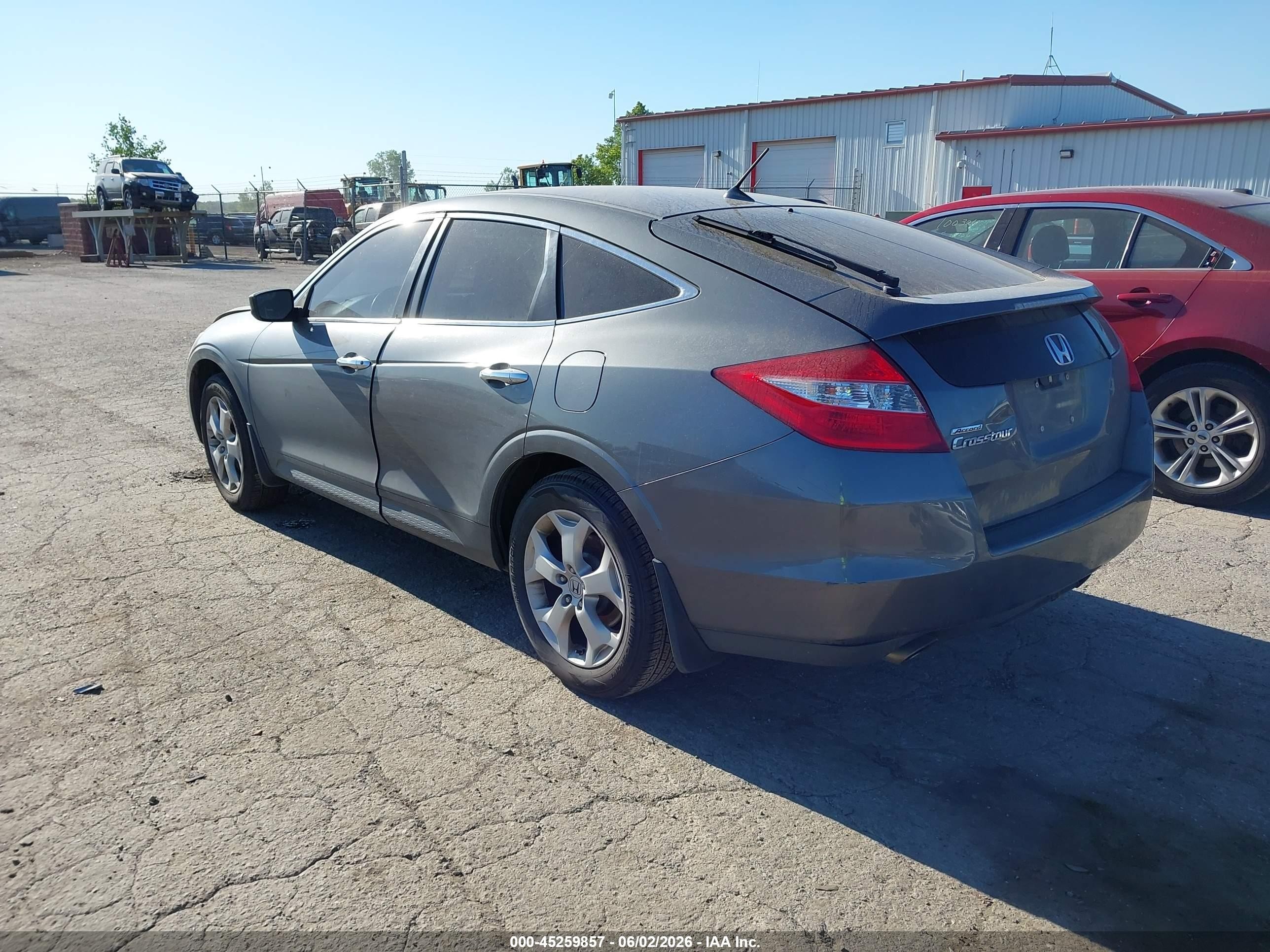 2010 Honda Accord Crosstour Ex-l Gray vin: 5J6TF1H5XAL014290