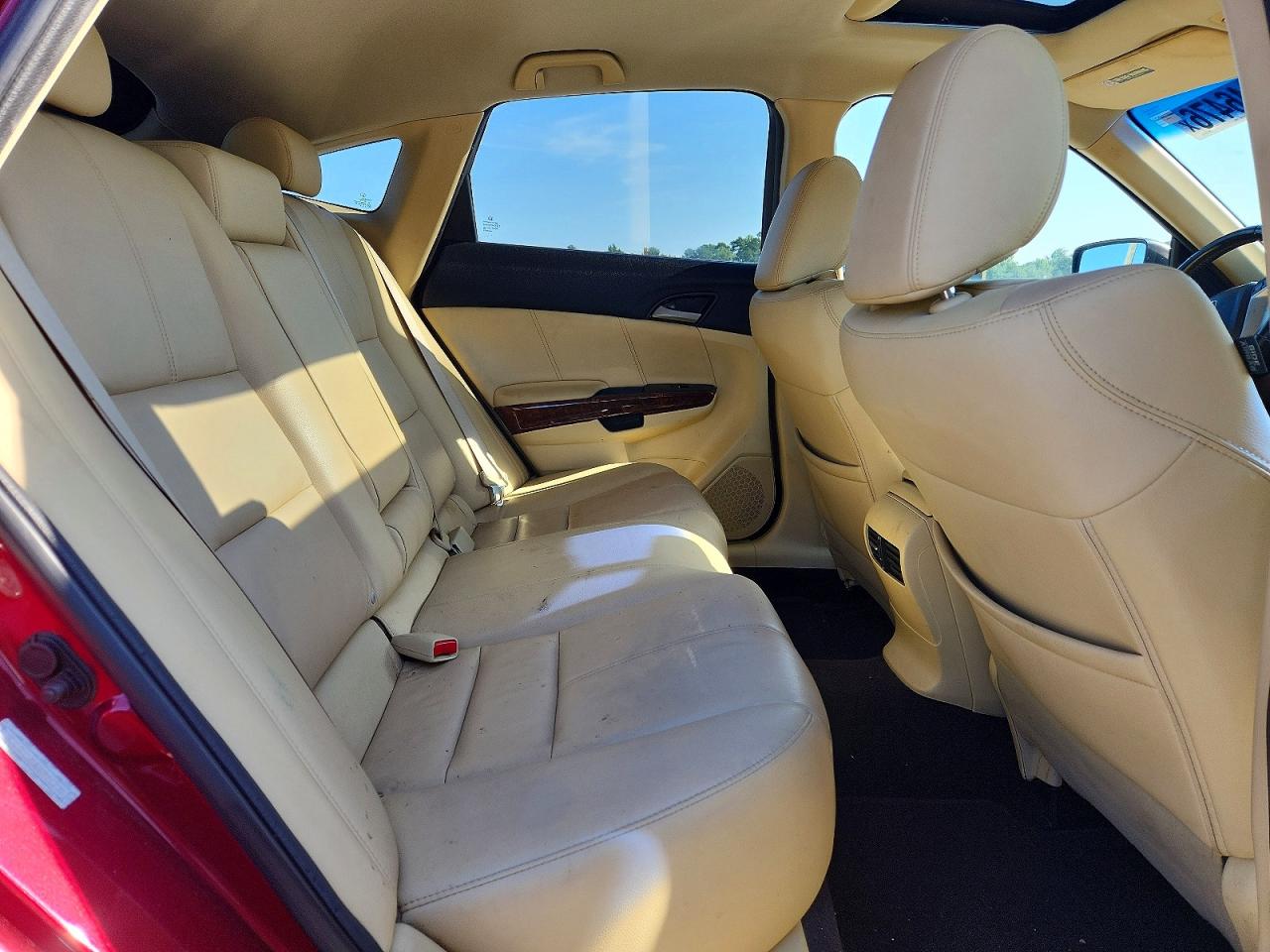 2010 Honda Accord Crosstour Exl Maroon vin: 5J6TF1H5XAL016170