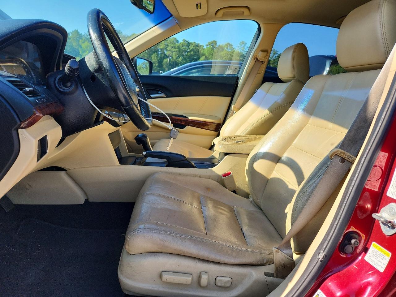 2010 Honda Accord Crosstour Exl Maroon vin: 5J6TF1H5XAL016170