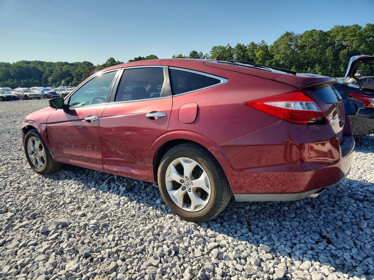 2010 Honda Accord Crosstour Exl Maroon vin: 5J6TF1H5XAL016170
