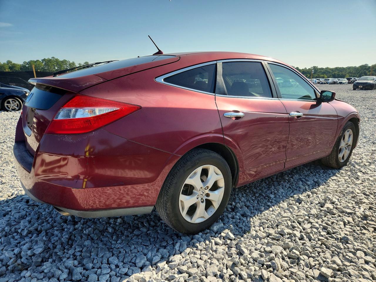 2010 Honda Accord Crosstour Exl Maroon vin: 5J6TF1H5XAL016170