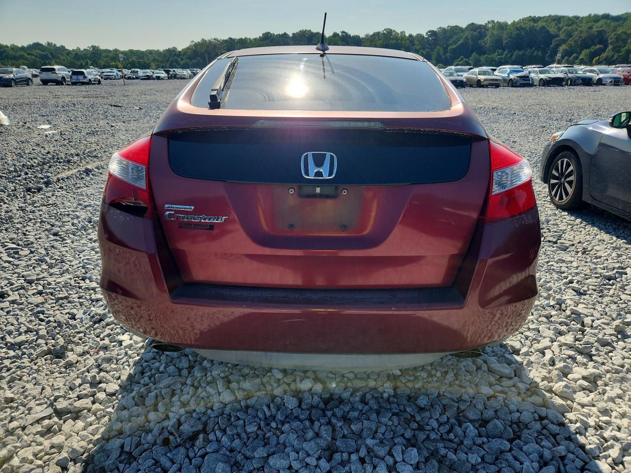 2010 Honda Accord Crosstour Exl Maroon vin: 5J6TF1H5XAL016170