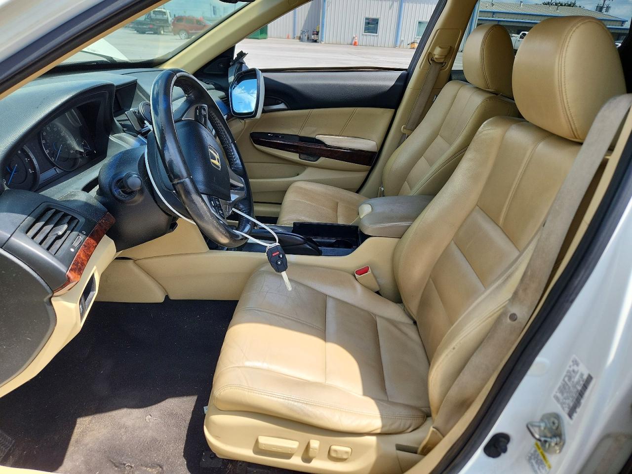 2011 Honda Accord Crosstour Exl White vin: 5J6TF1H5XBL003582