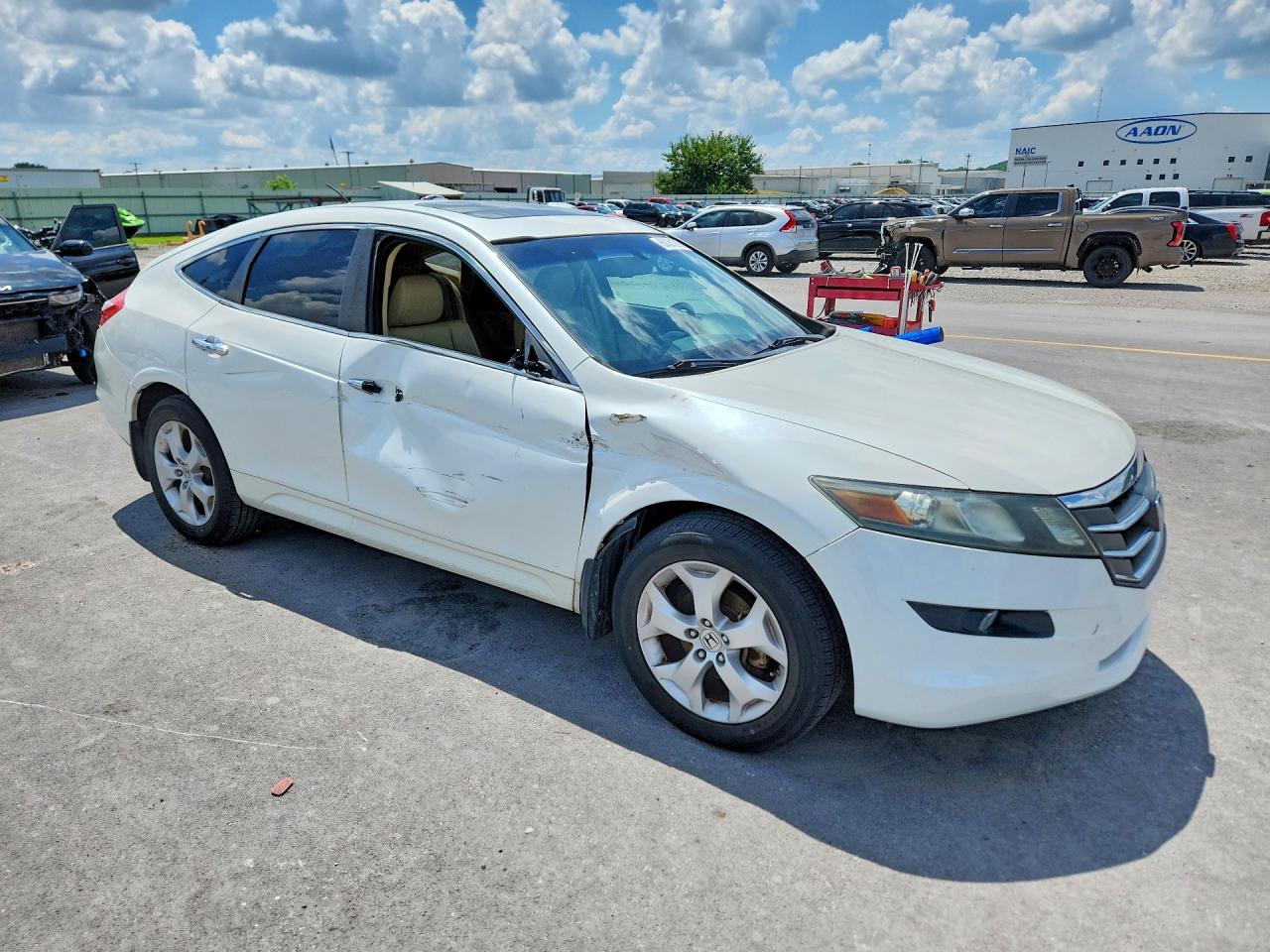 2011 Honda Accord Crosstour Exl White vin: 5J6TF1H5XBL003582