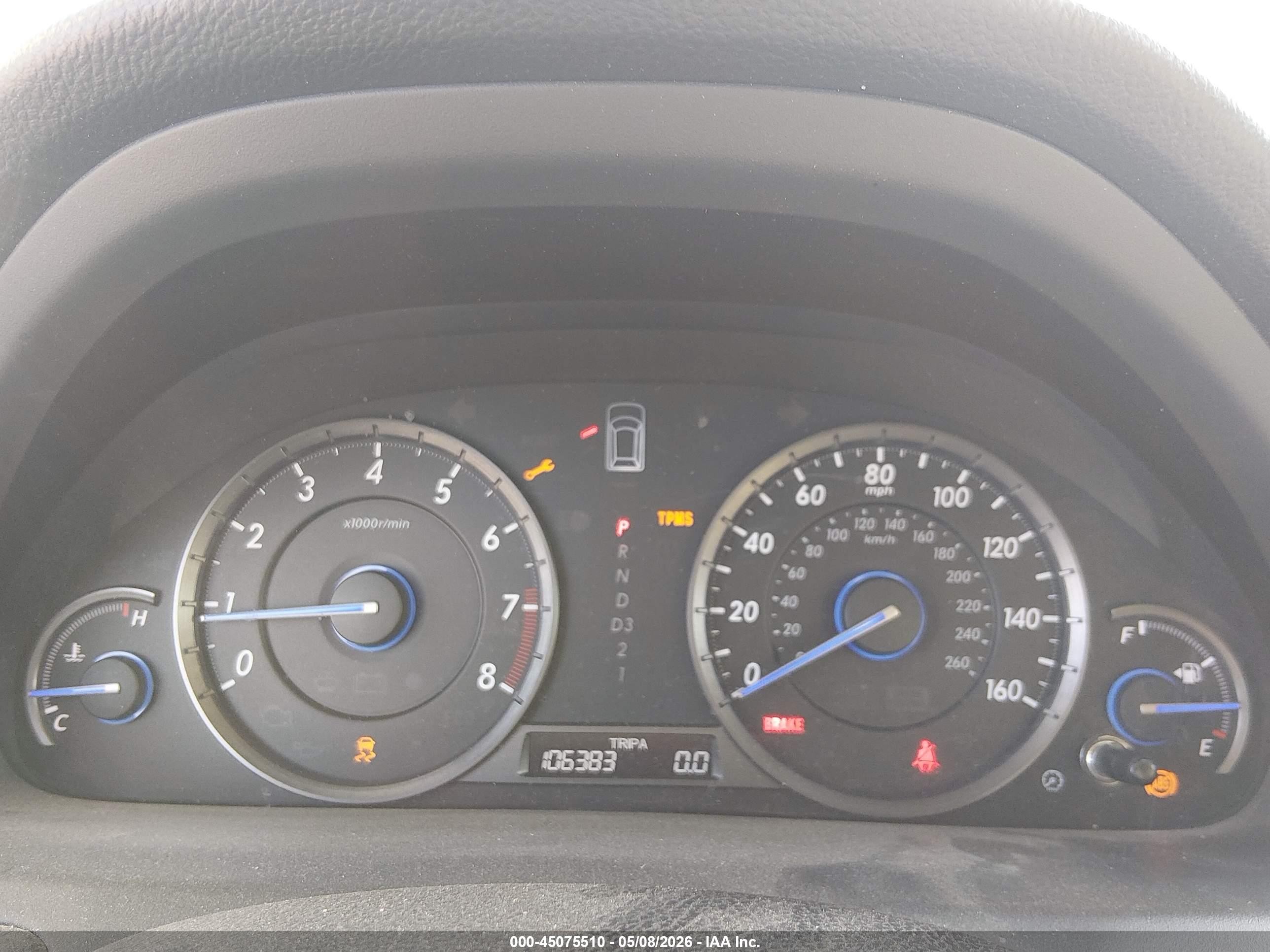 2012 Honda Crosstour Ex-l Белый vin: 5J6TF1H5XCL005091