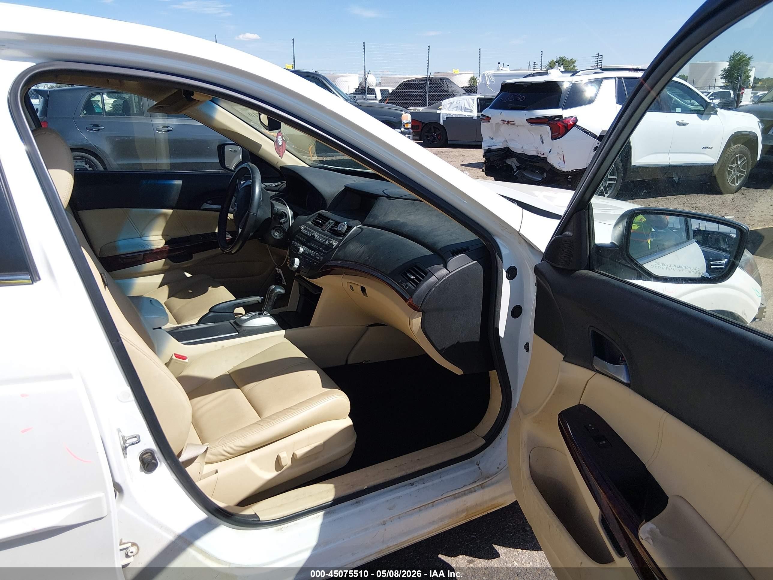 2012 Honda Crosstour Ex-l Белый vin: 5J6TF1H5XCL005091