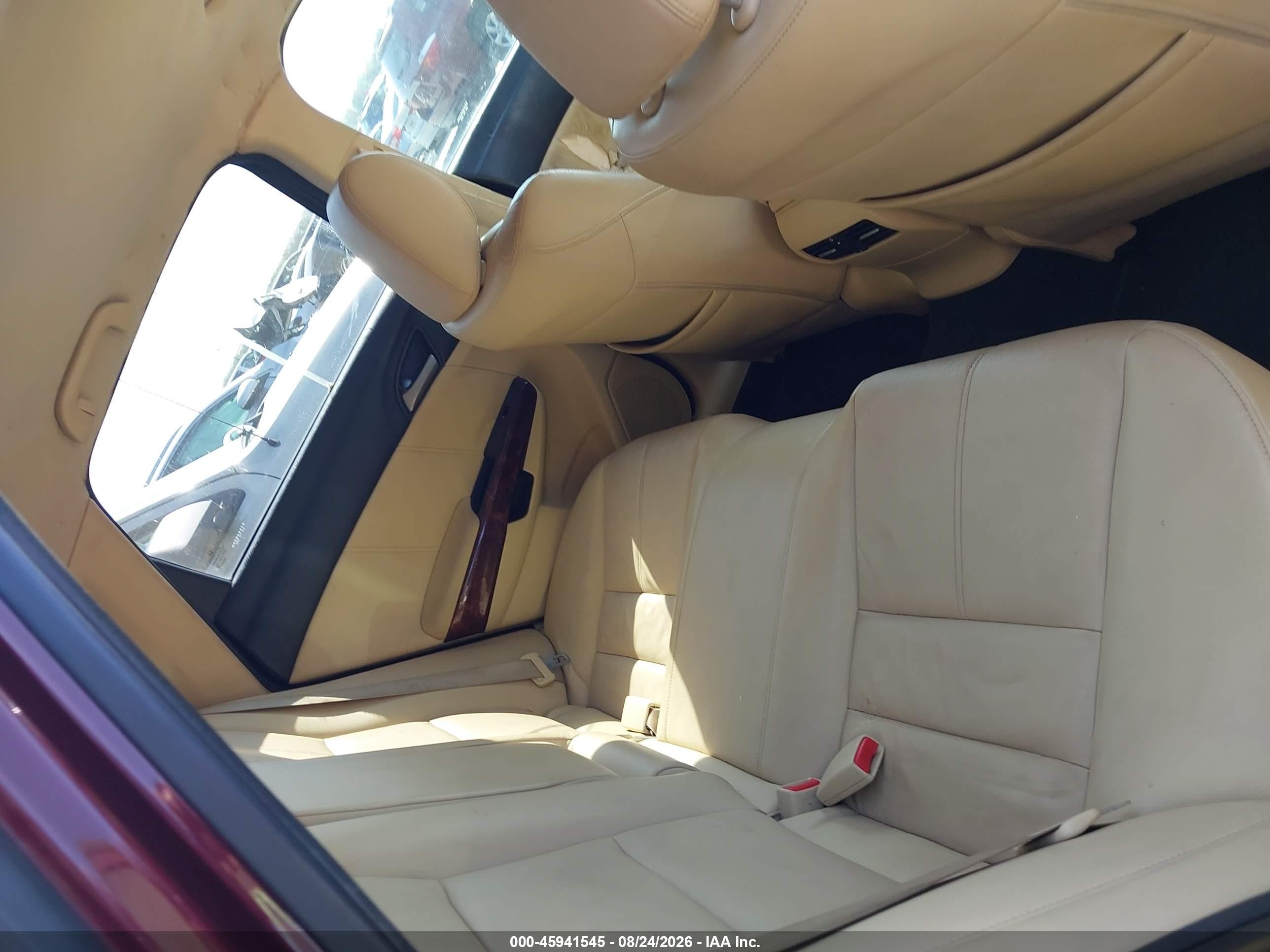 2012 Honda Crosstour Ex-l Бордовый vin: 5J6TF1H5XCL006578