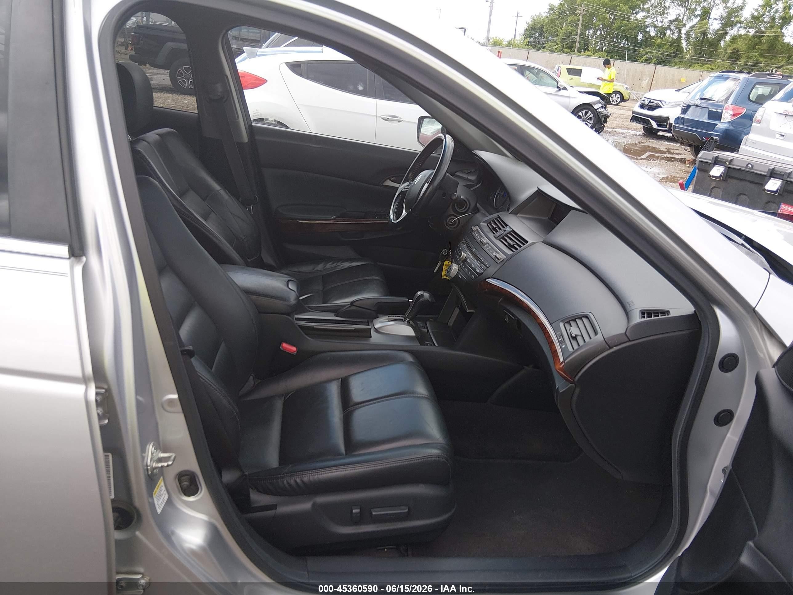 2010 Honda Accord Crosstour Ex-l Silver vin: 5J6TF2H50AL004888