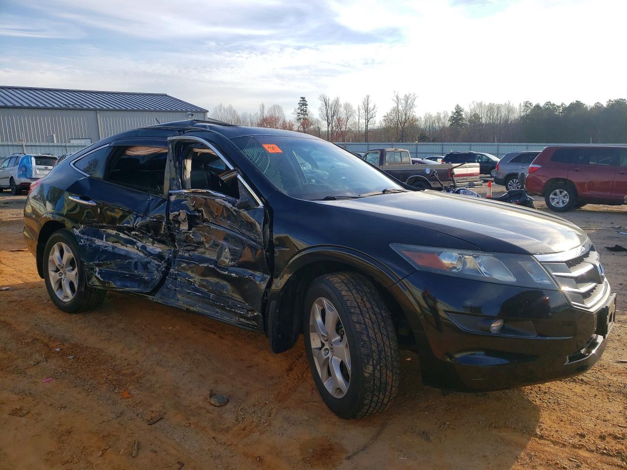 2010 Honda Accord Crosstour Exl Black vin: 5J6TF2H50AL007757