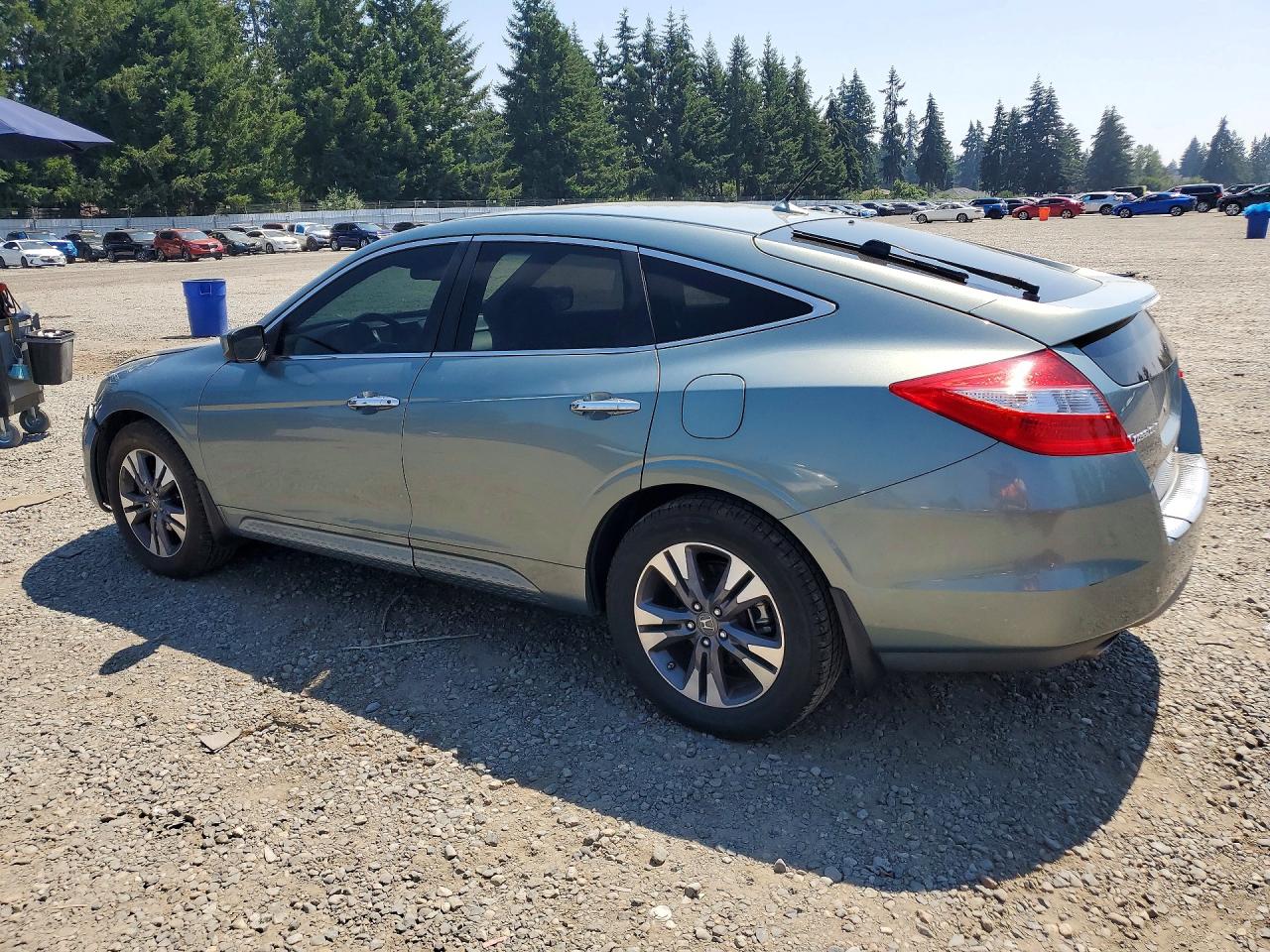 2010 Honda Accord Crosstour Exl Teal vin: 5J6TF2H50AL009685