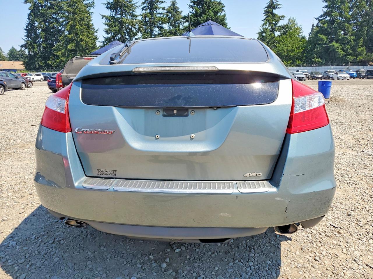 2010 Honda Accord Crosstour Exl Teal vin: 5J6TF2H50AL009685