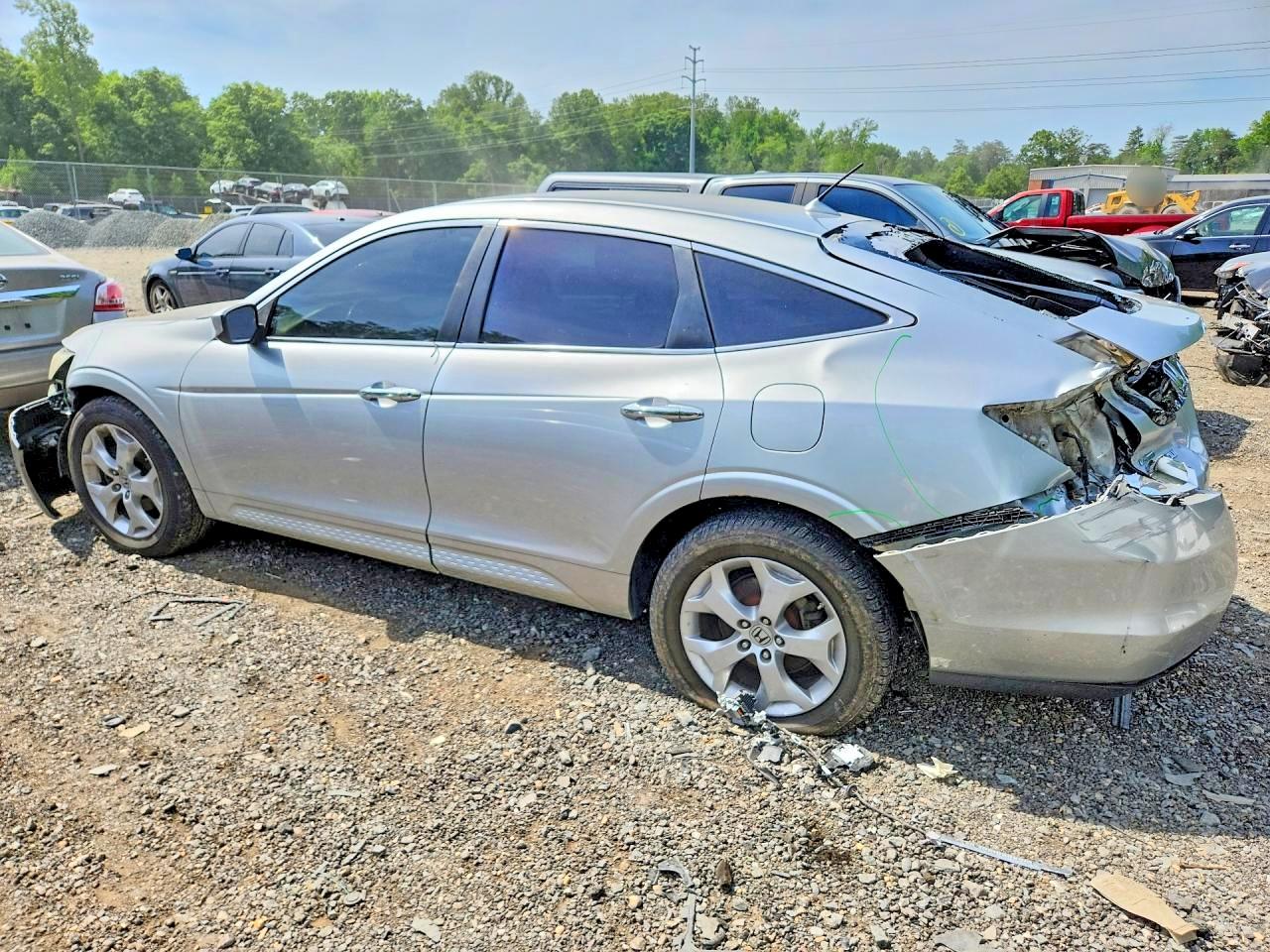 2010 Honda Accord Crosstour Exl Silver vin: 5J6TF2H50AL009783