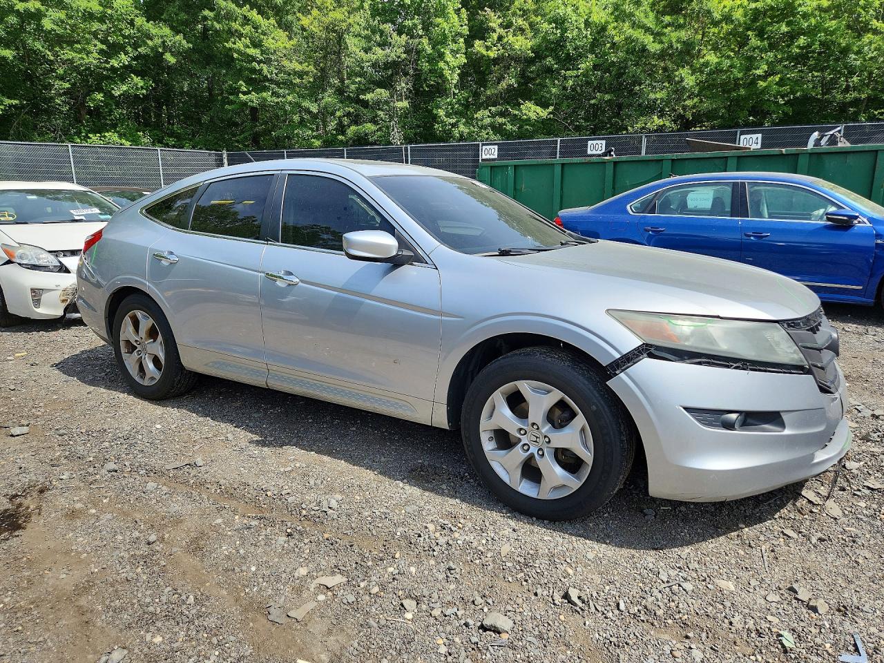 2010 Honda Accord Crosstour Exl Silver vin: 5J6TF2H50AL009783