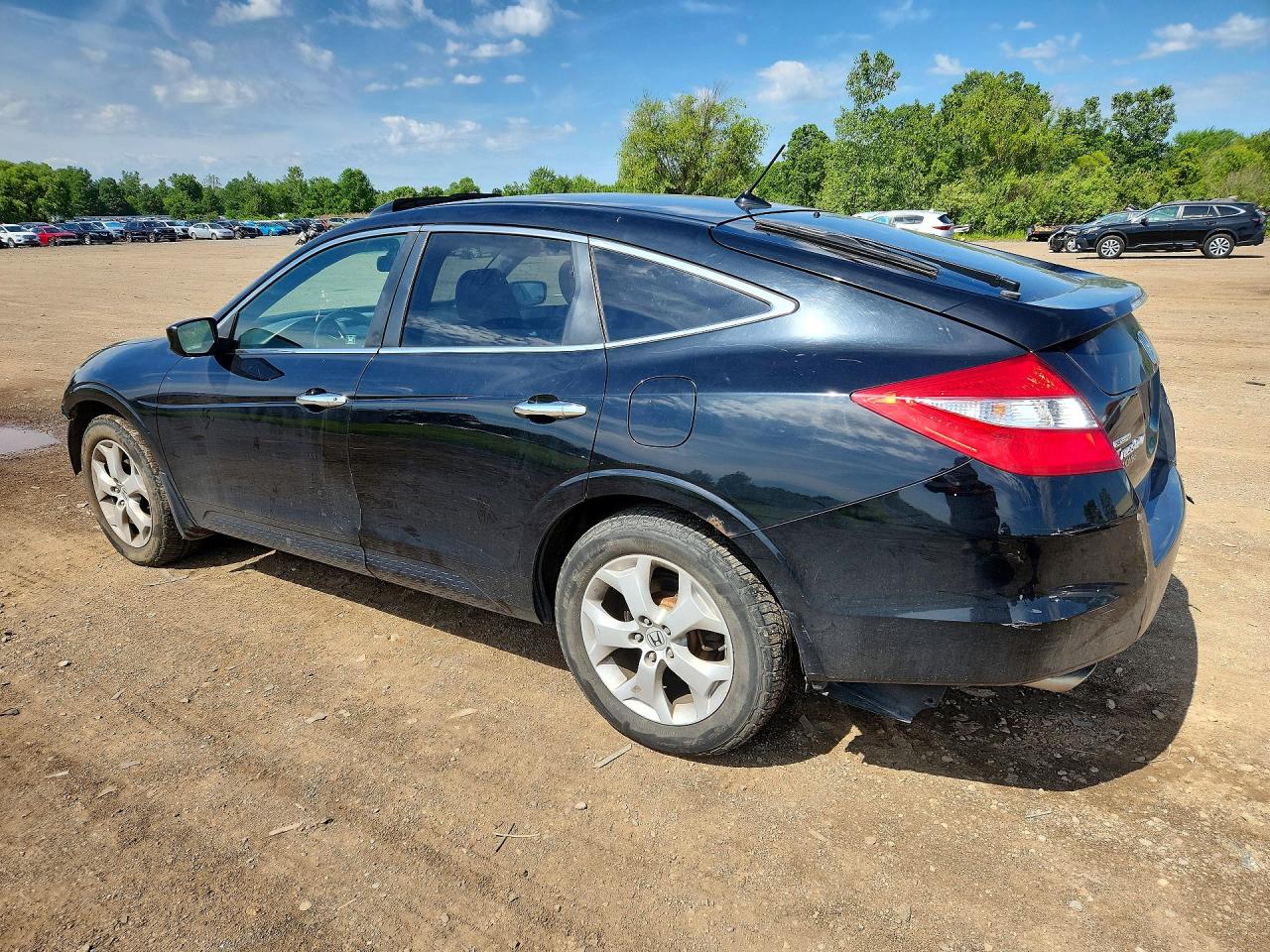 2011 Honda Accord Crosstour Exl Black vin: 5J6TF2H50BL001216