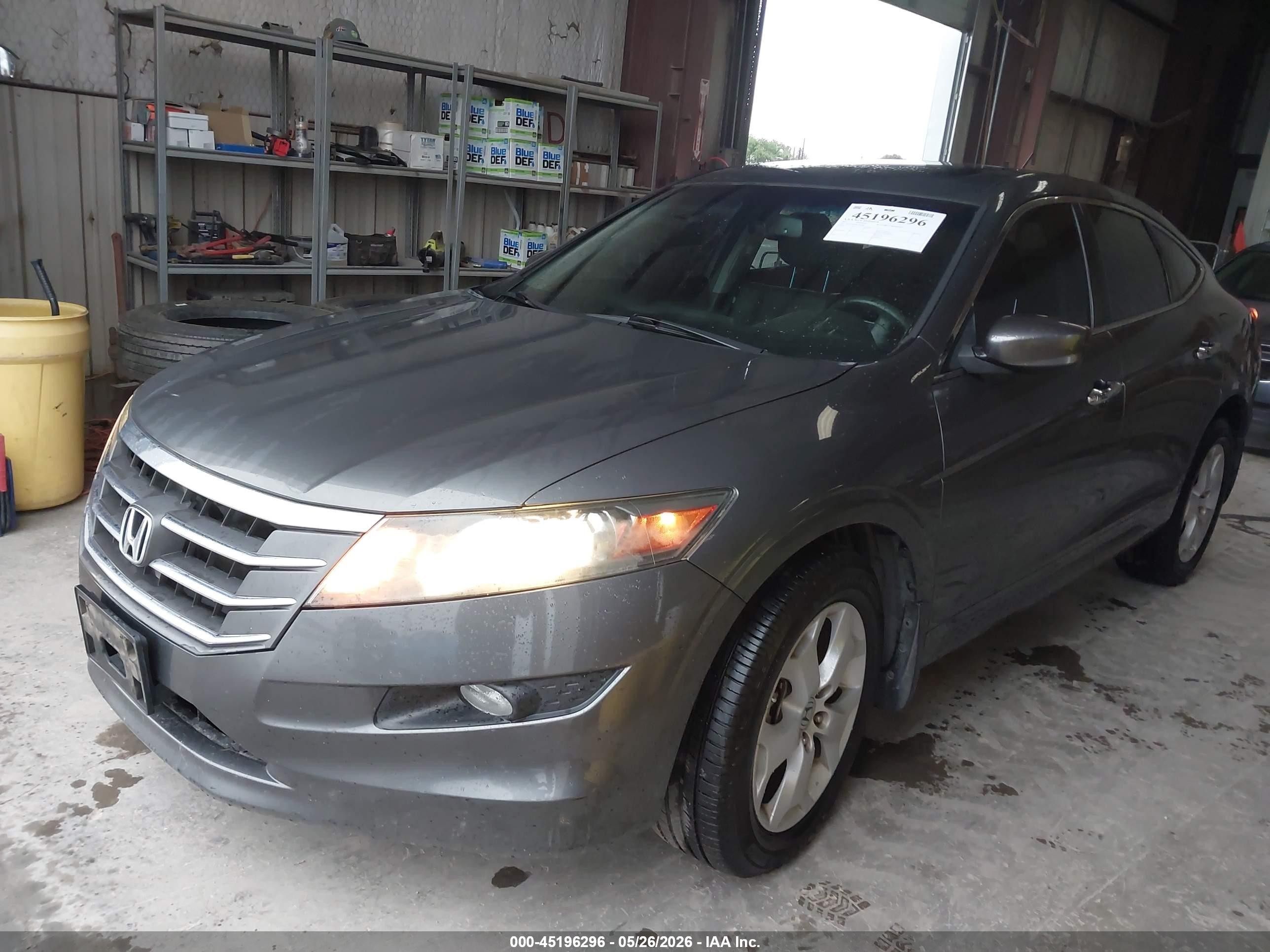 2011 Honda Accord Crosstour Ex-l Gray vin: 5J6TF2H50BL004780