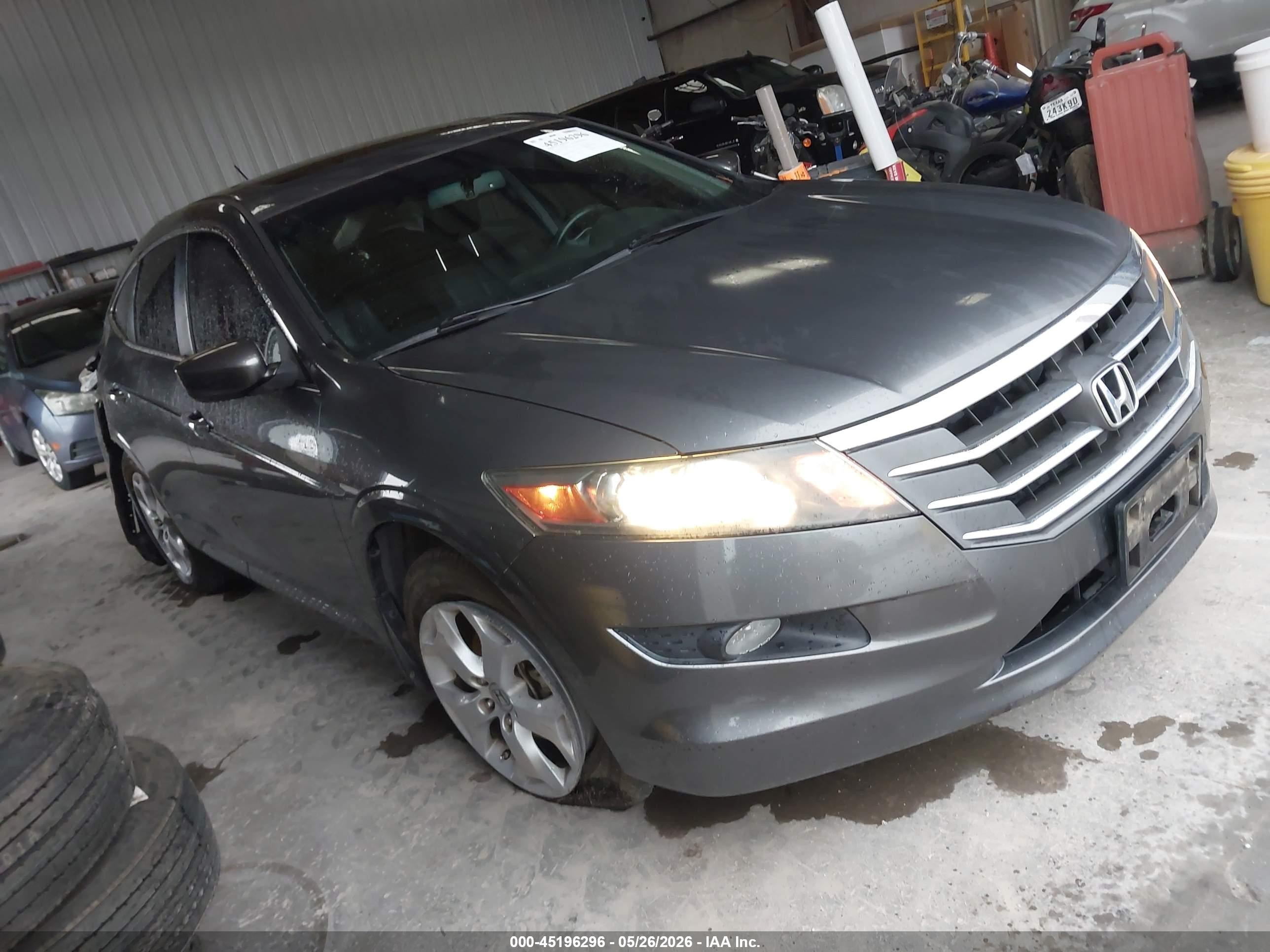 2011 Honda Accord Crosstour Ex-l Gray vin: 5J6TF2H50BL004780