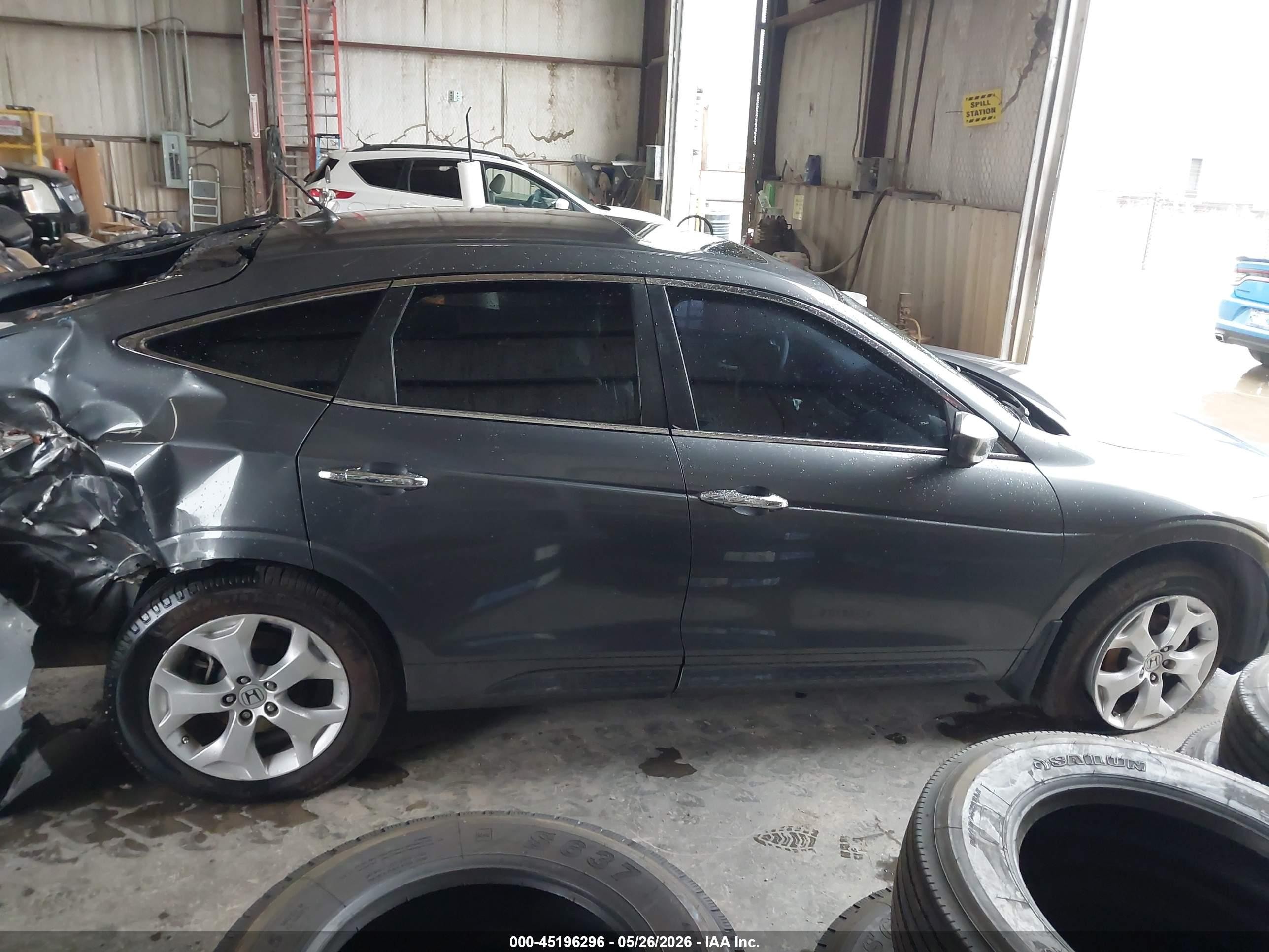 2011 Honda Accord Crosstour Ex-l Gray vin: 5J6TF2H50BL004780