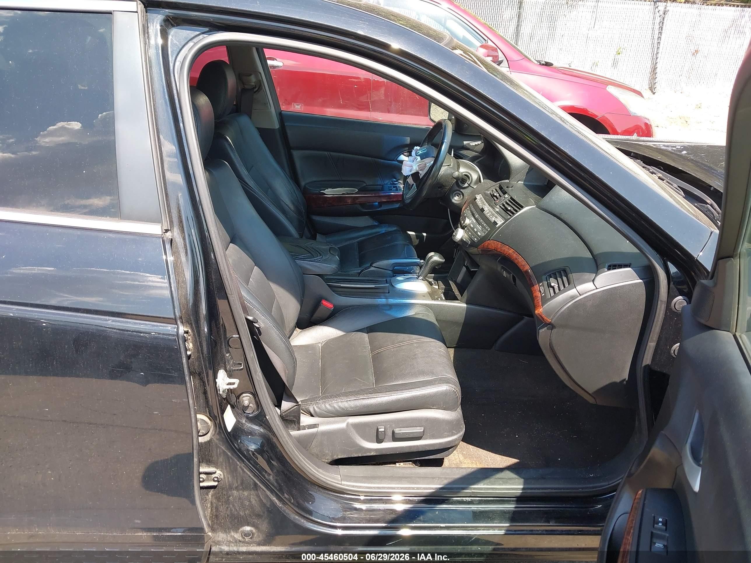 2012 Honda Crosstour Ex-l Black vin: 5J6TF2H50CL003680