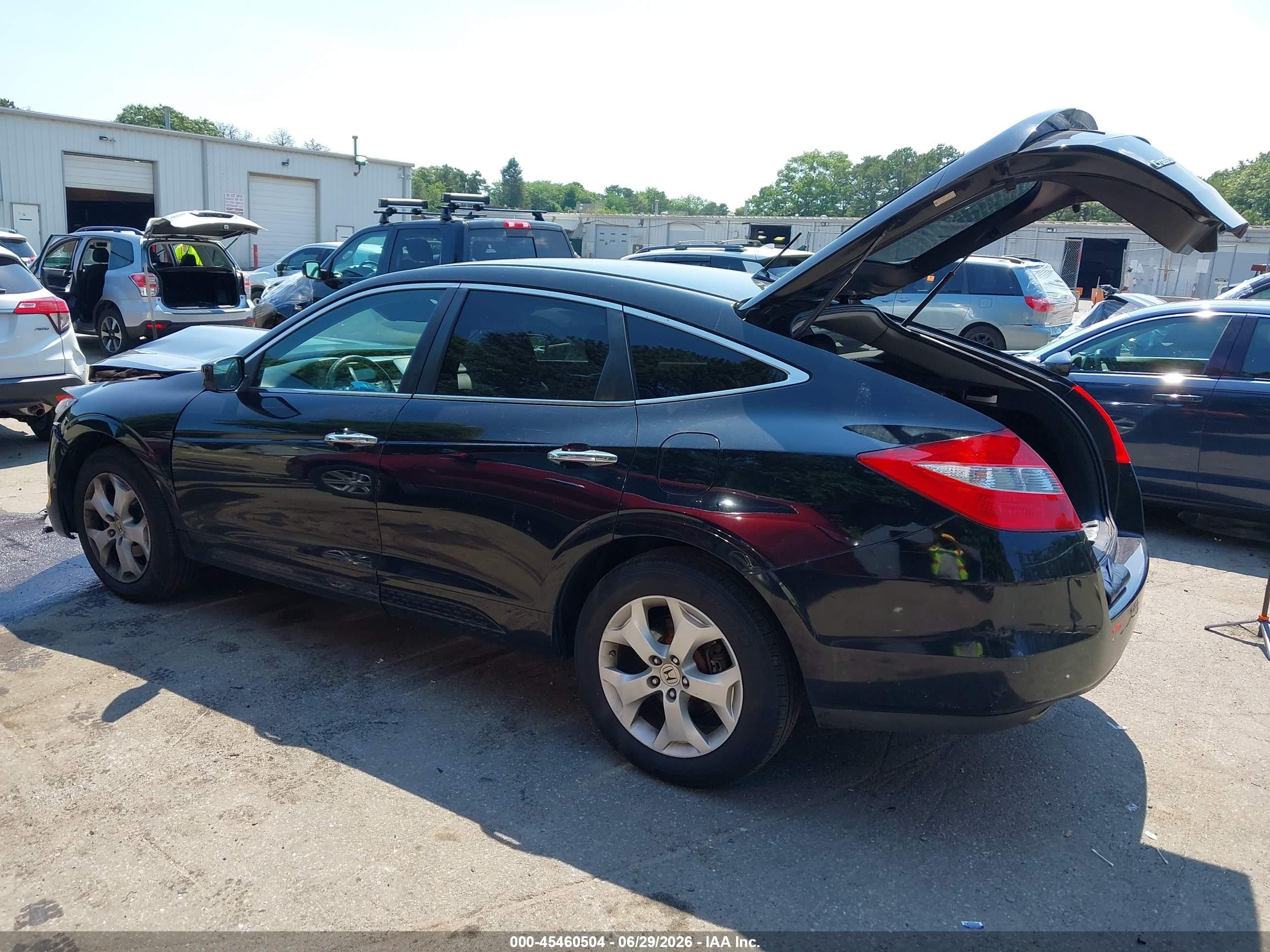 2012 Honda Crosstour Ex-l Black vin: 5J6TF2H50CL003680