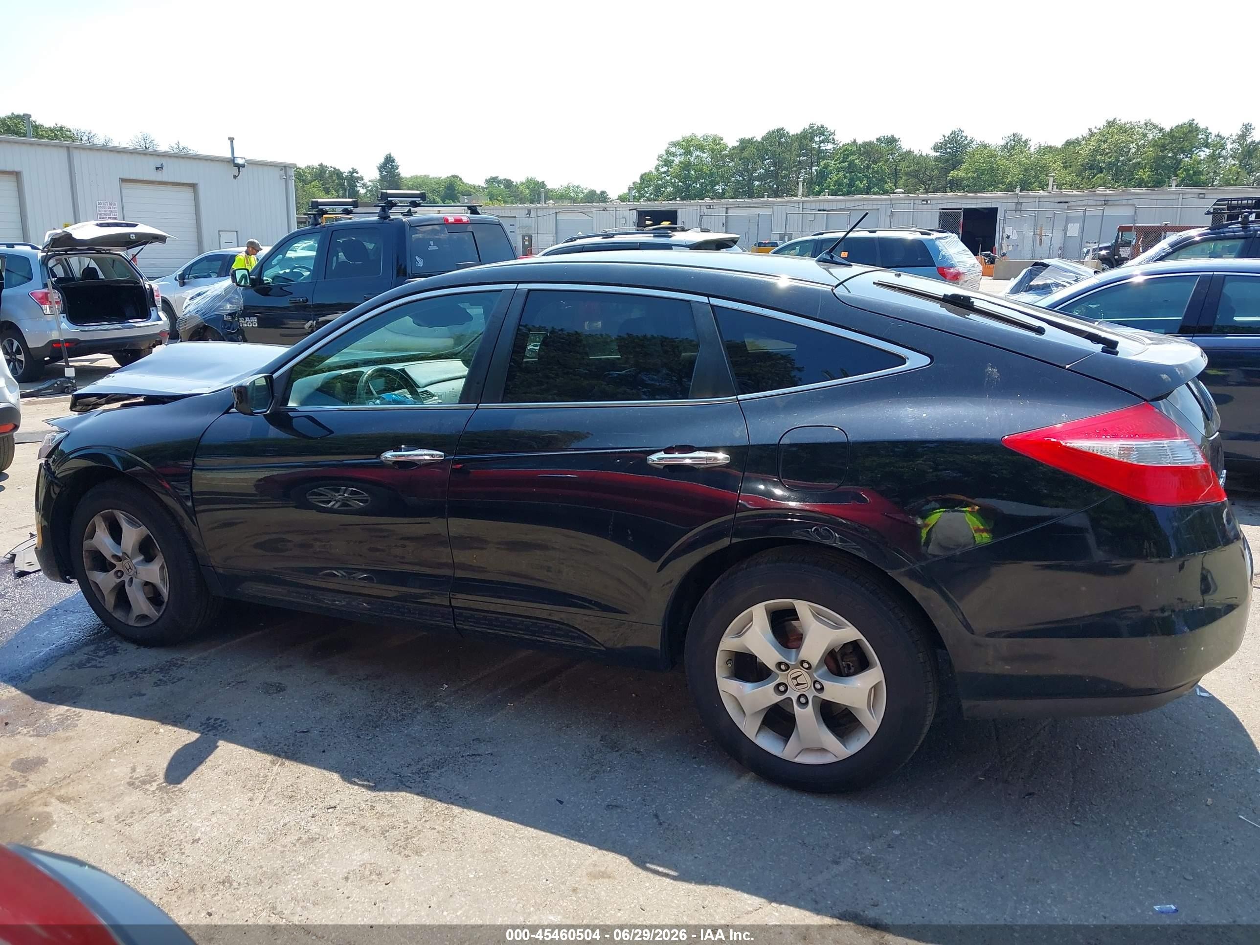 2012 Honda Crosstour Ex-l Black vin: 5J6TF2H50CL003680