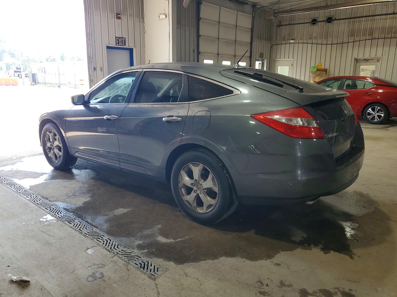 2012 Honda Crosstour Exl Gray vin: 5J6TF2H50CL006496