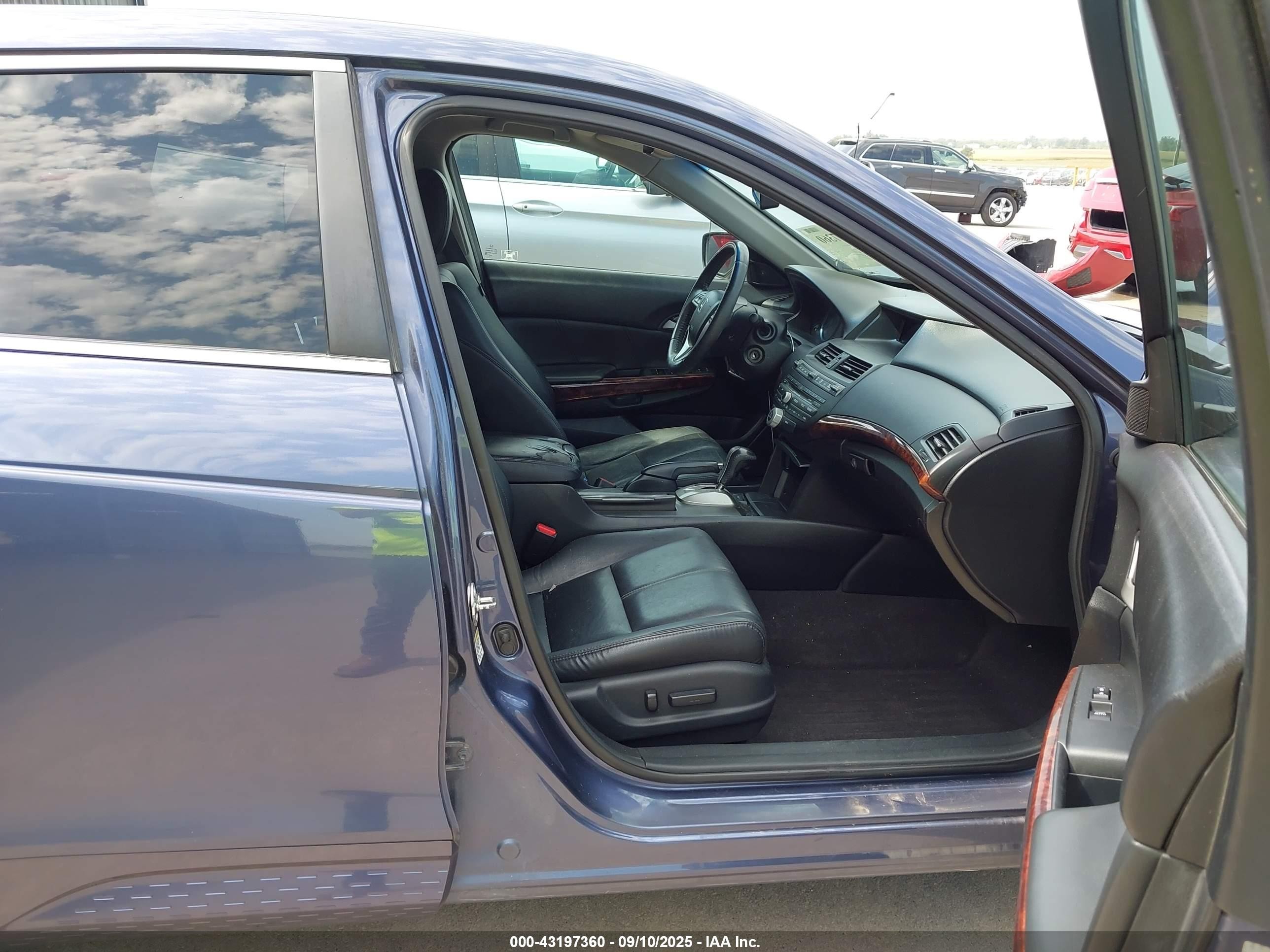 2012 Honda Crosstour Ex-l Blue vin: 5J6TF2H50CL010385