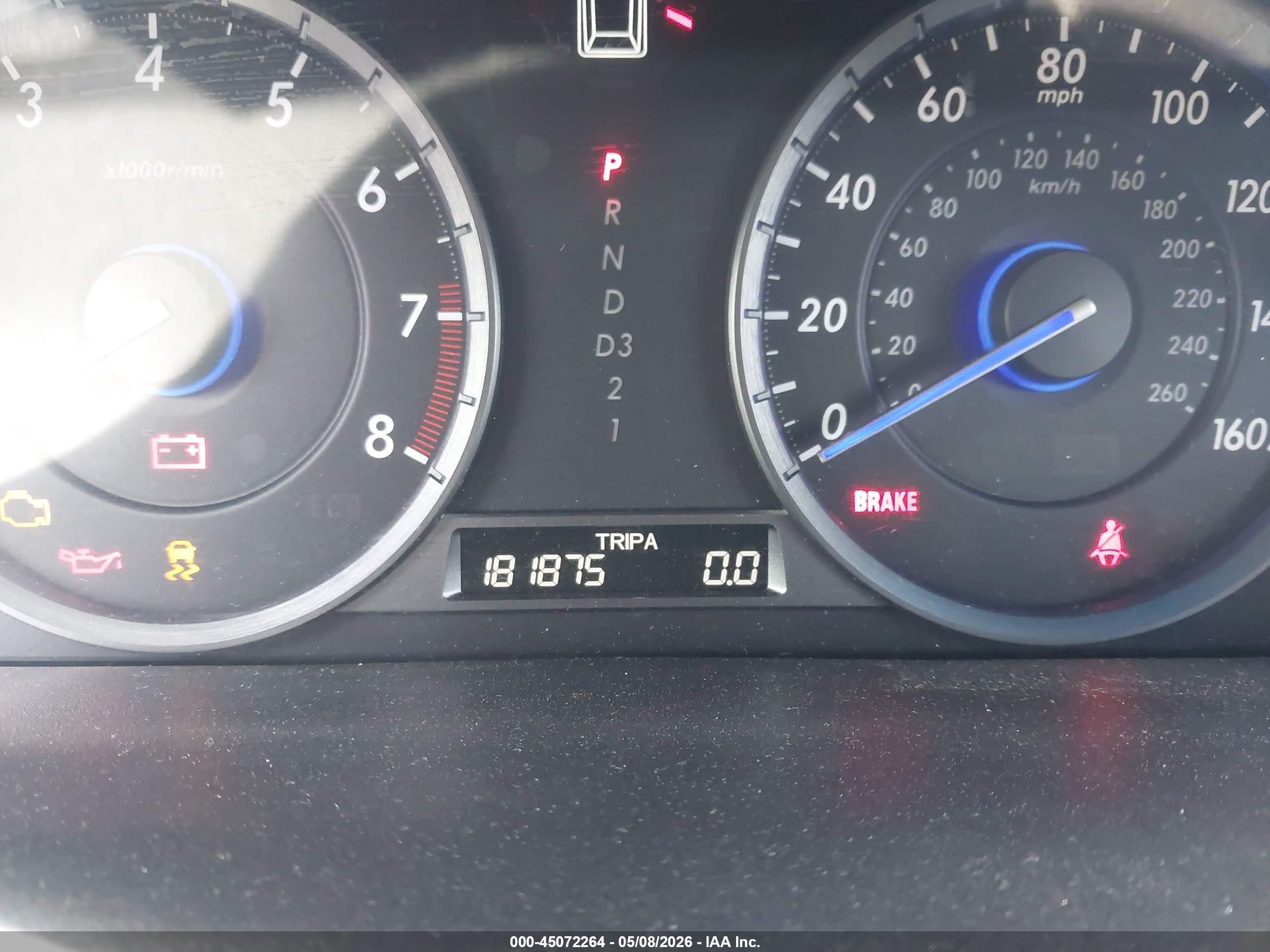 2012 Honda Crosstour Ex-l Черный vin: 5J6TF2H50CL010709