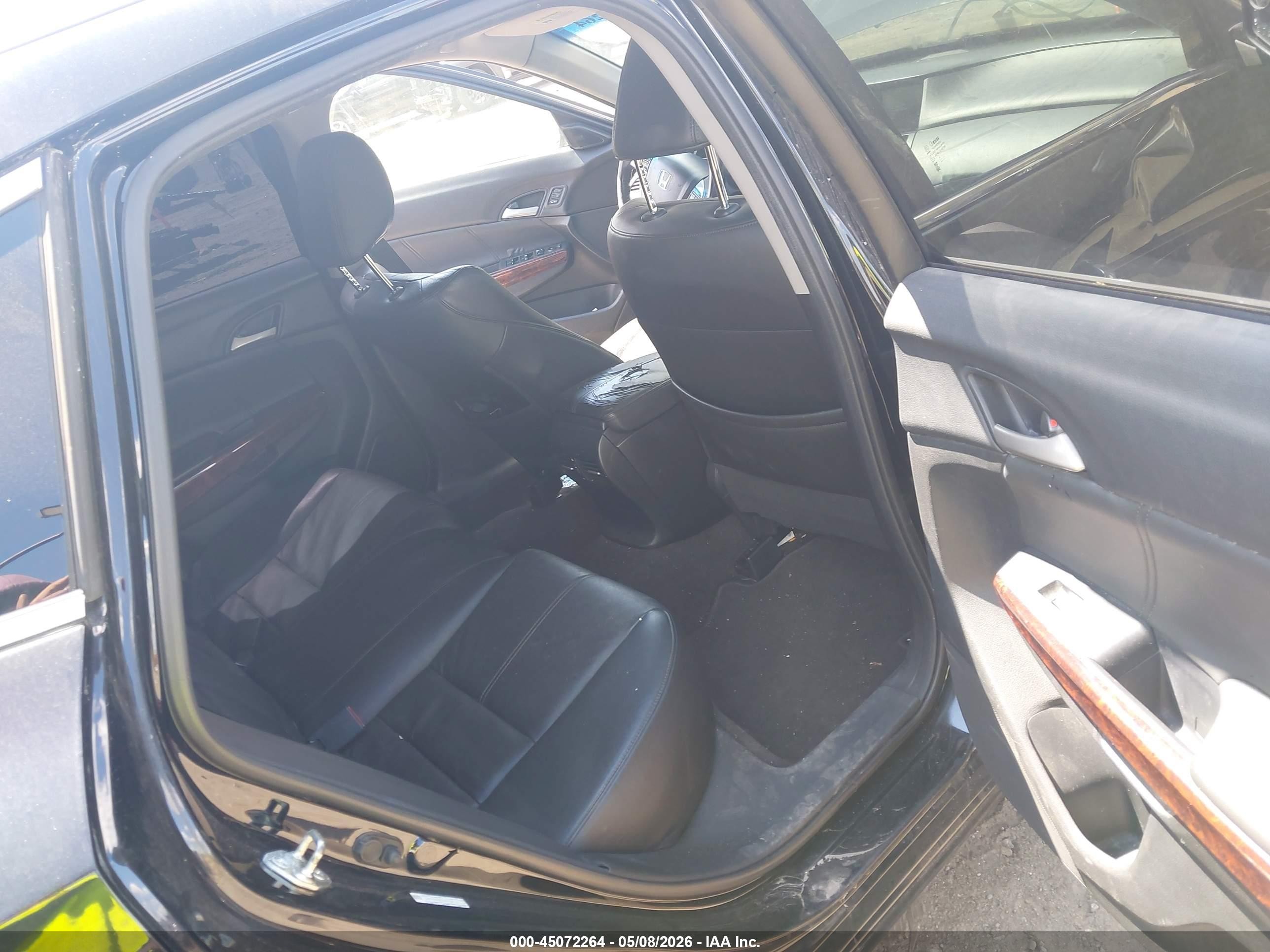 2012 Honda Crosstour Ex-l Черный vin: 5J6TF2H50CL010709