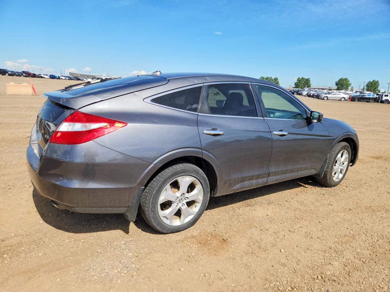 2012 Honda Crosstour Exl Gray vin: 5J6TF2H50CL800852