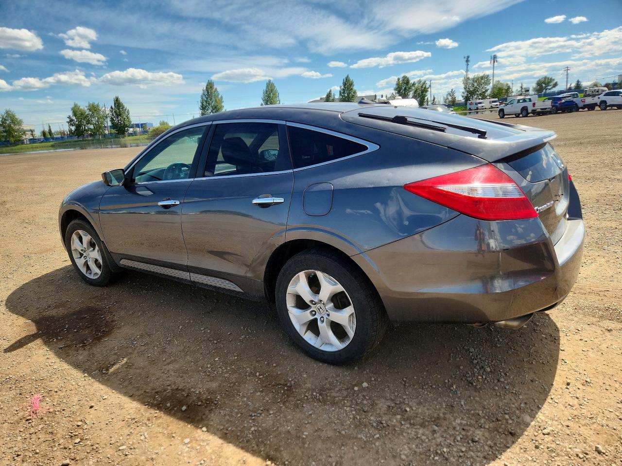 2012 Honda Crosstour Exl Gray vin: 5J6TF2H50CL800852