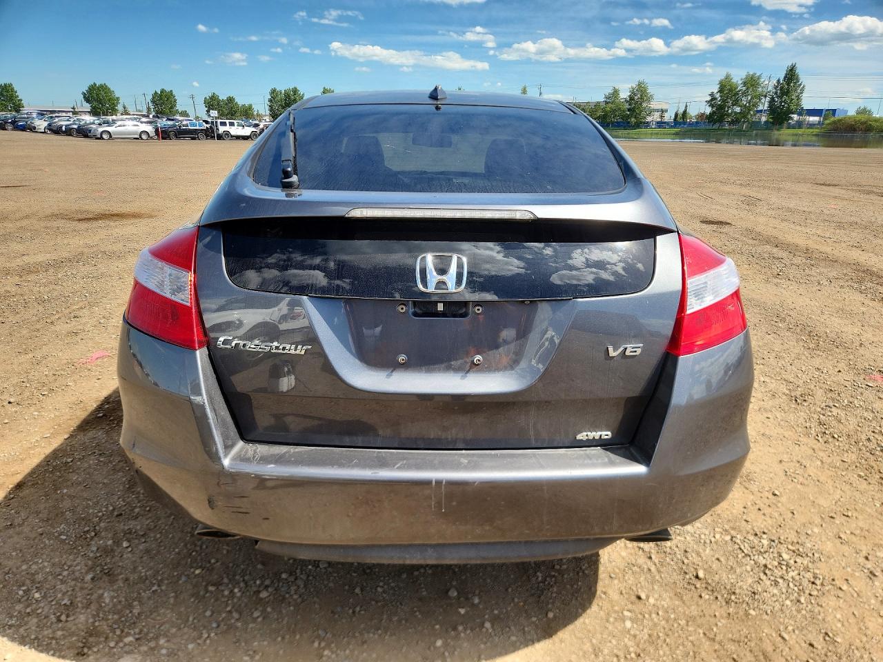 2012 Honda Crosstour Exl Gray vin: 5J6TF2H50CL800852