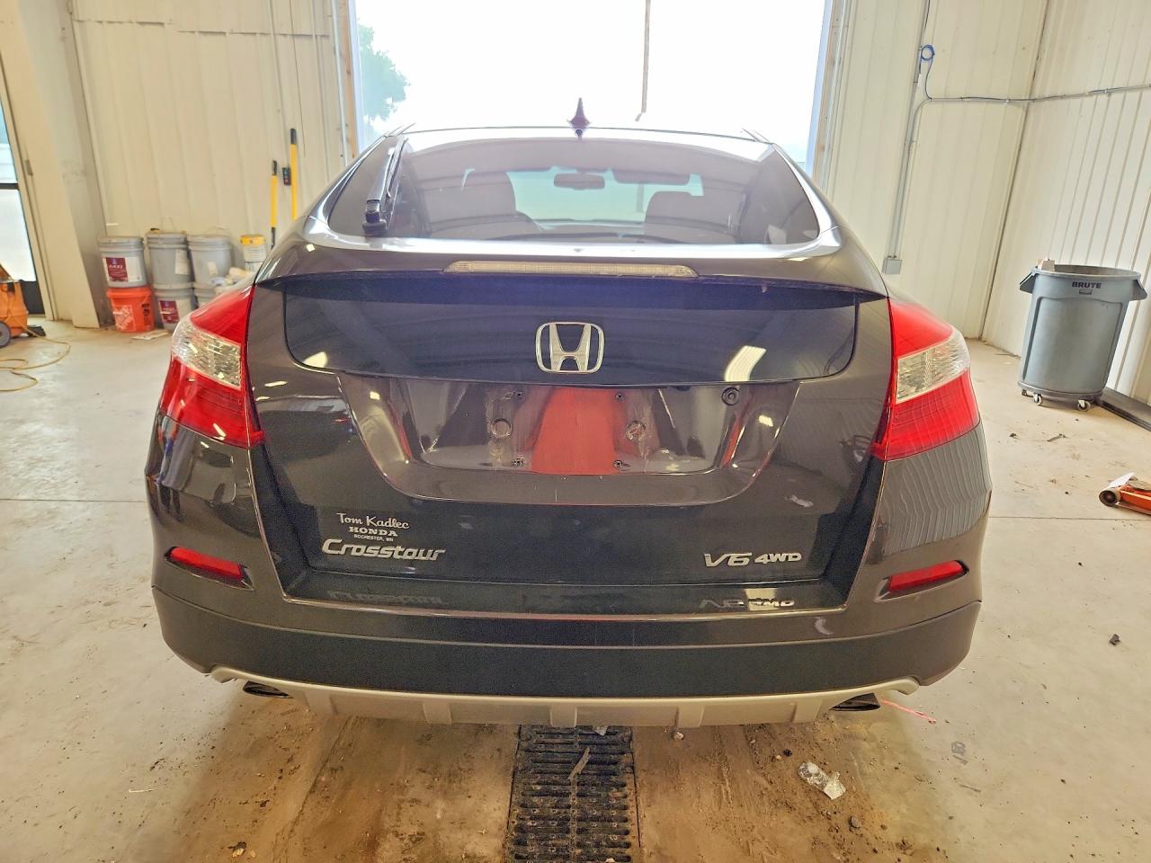 2013 Honda Crosstour Exl Gray vin: 5J6TF2H50DL006662