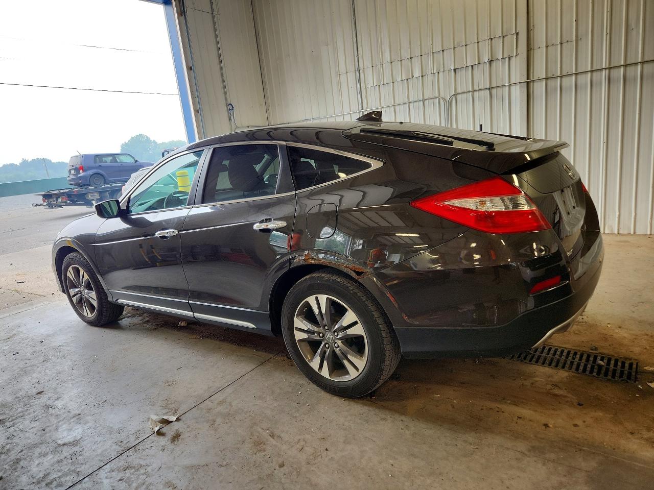 2013 Honda Crosstour Exl Gray vin: 5J6TF2H50DL006662