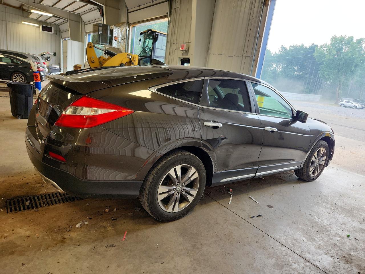 2013 Honda Crosstour Exl Gray vin: 5J6TF2H50DL006662