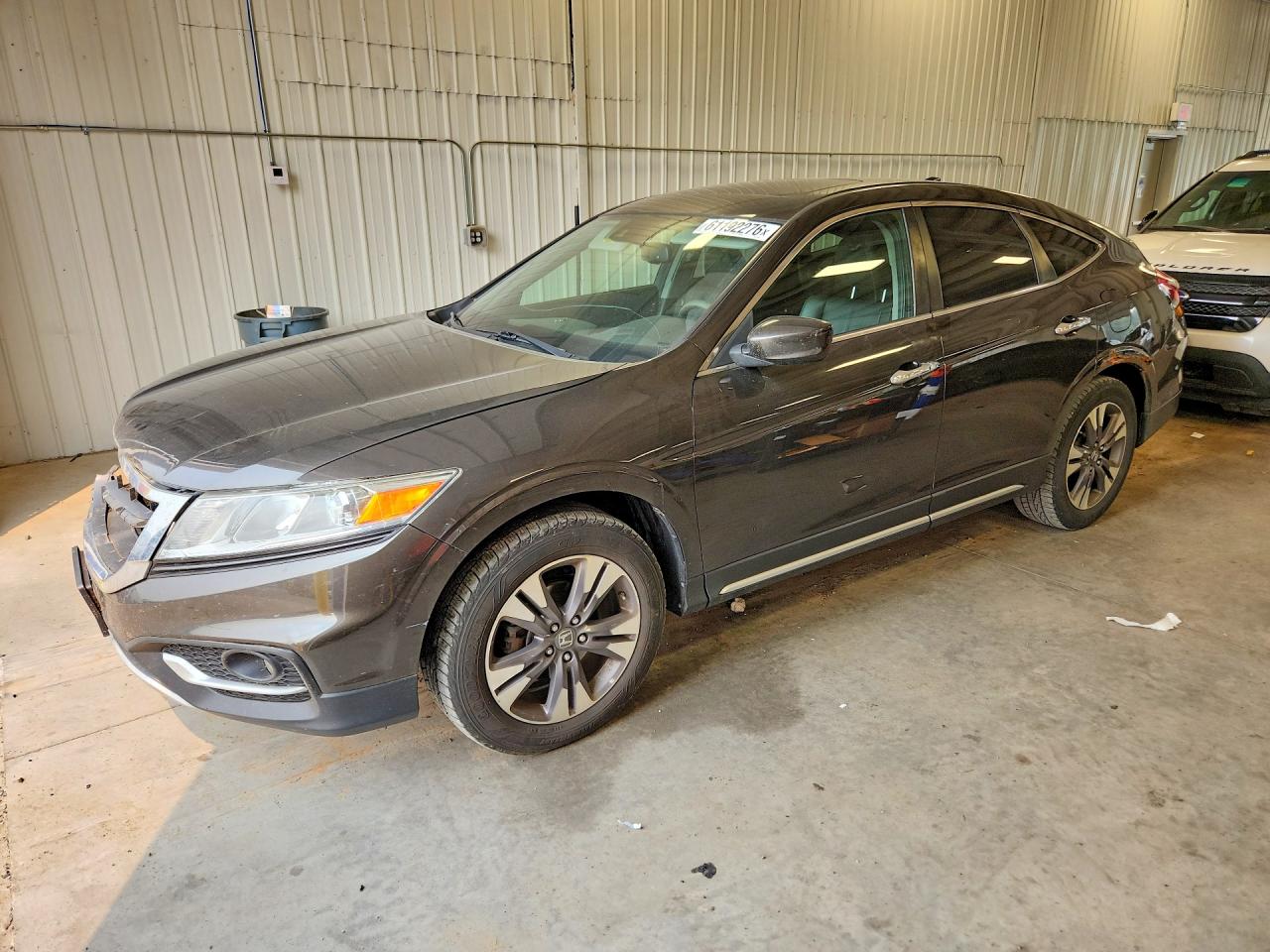 2013 Honda Crosstour Exl Gray vin: 5J6TF2H50DL006662