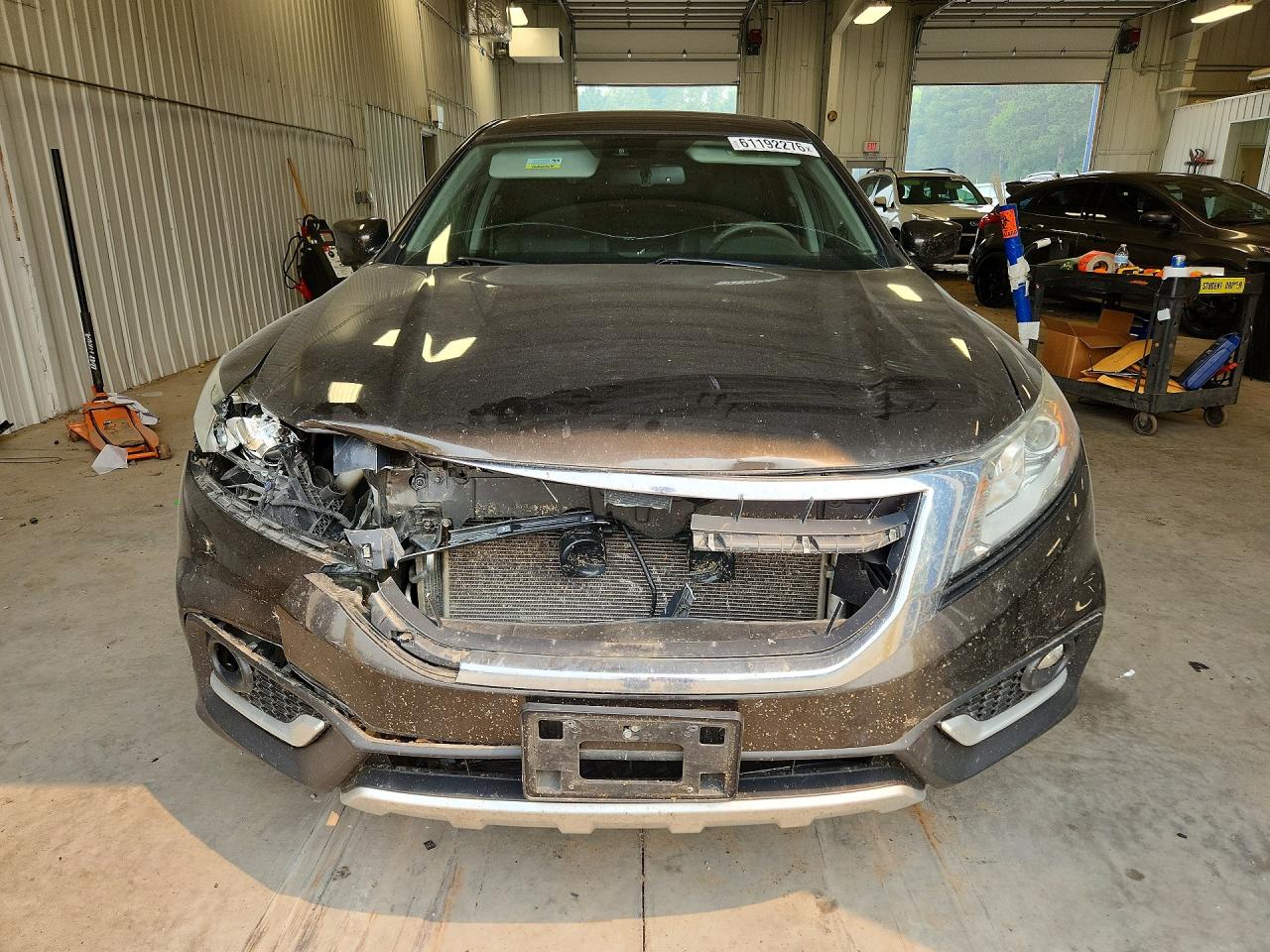 2013 Honda Crosstour Exl Gray vin: 5J6TF2H50DL006662