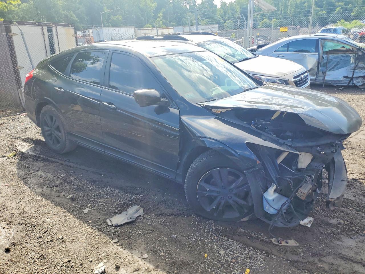 2014 Honda Crosstour Exl Black vin: 5J6TF2H50EL000636