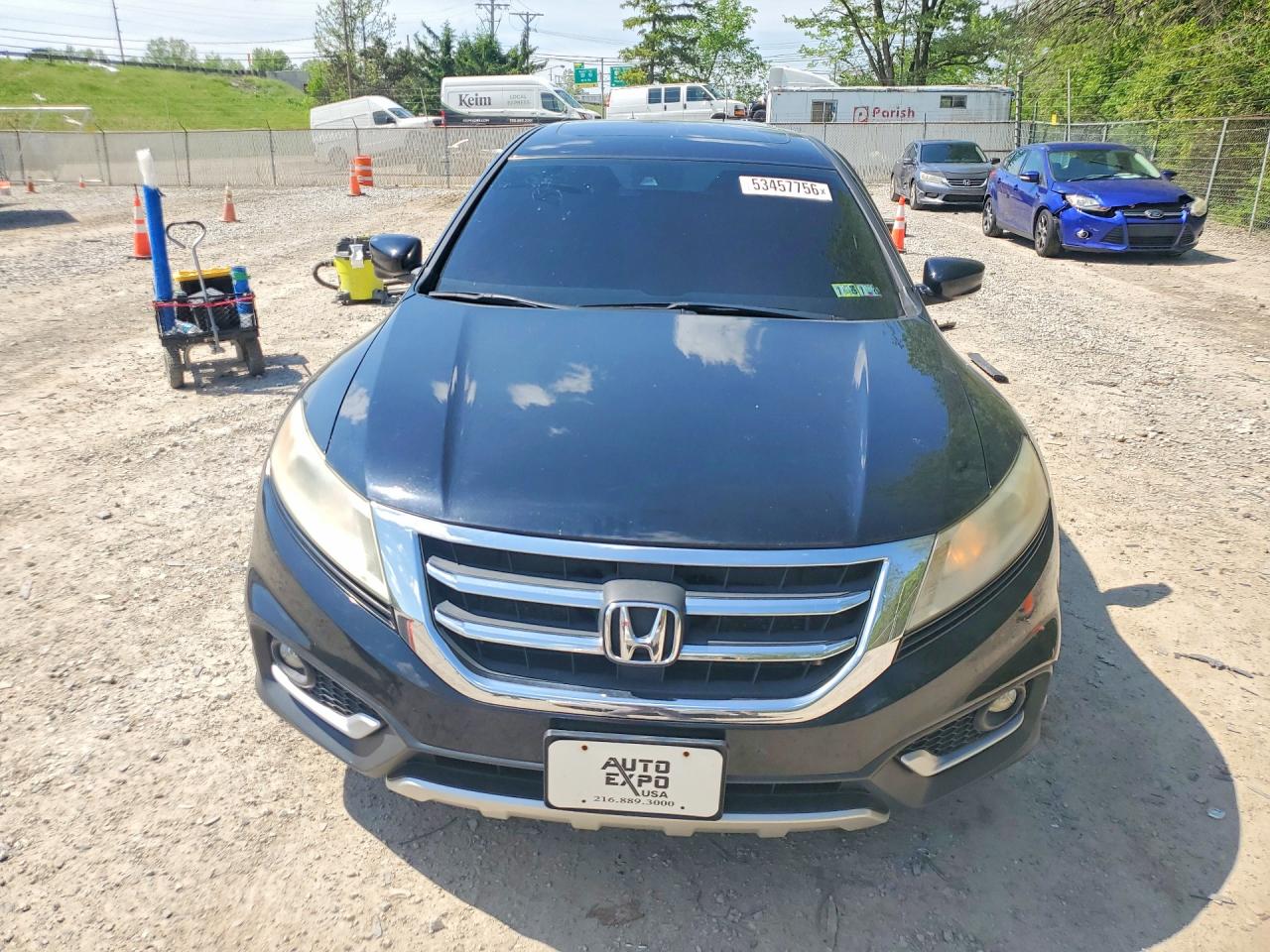 2014 Honda Crosstour Exl Black vin: 5J6TF2H50EL001236