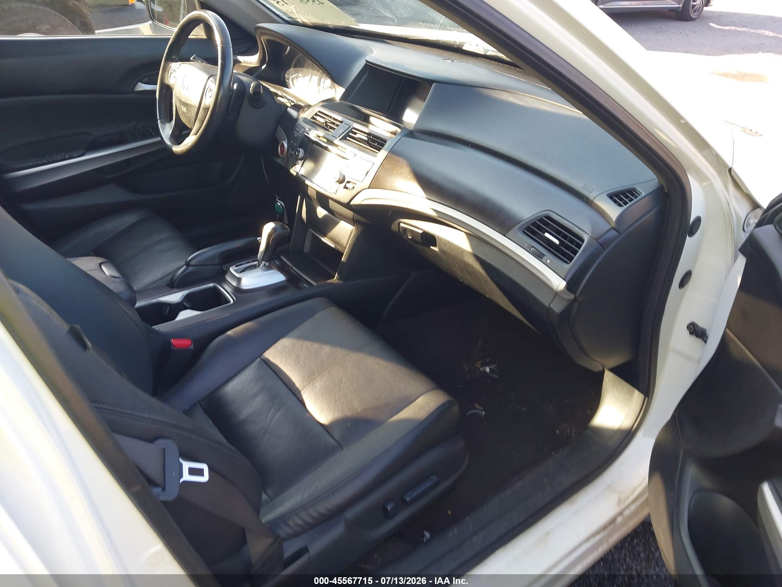 2014 Honda Crosstour Ex-l V6 White vin: 5J6TF2H50EL001320