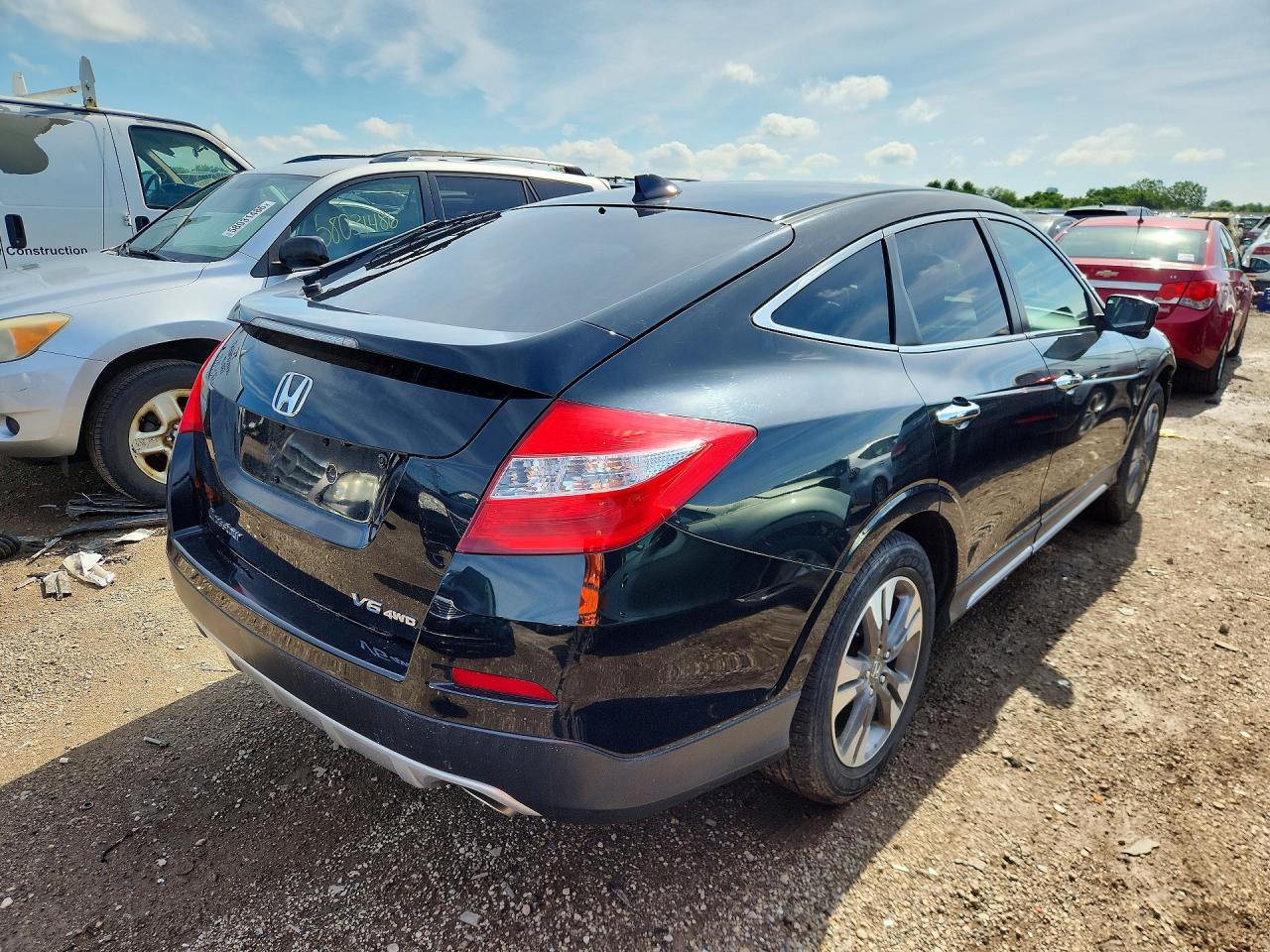 2014 Honda Crosstour Exl Black vin: 5J6TF2H50EL003469