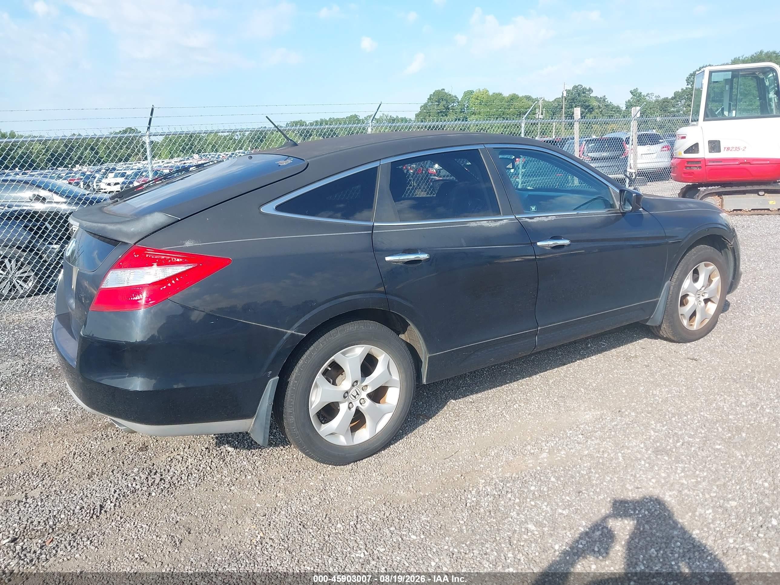 2010 Honda Accord Crosstour Ex-l Black vin: 5J6TF2H51AL007752
