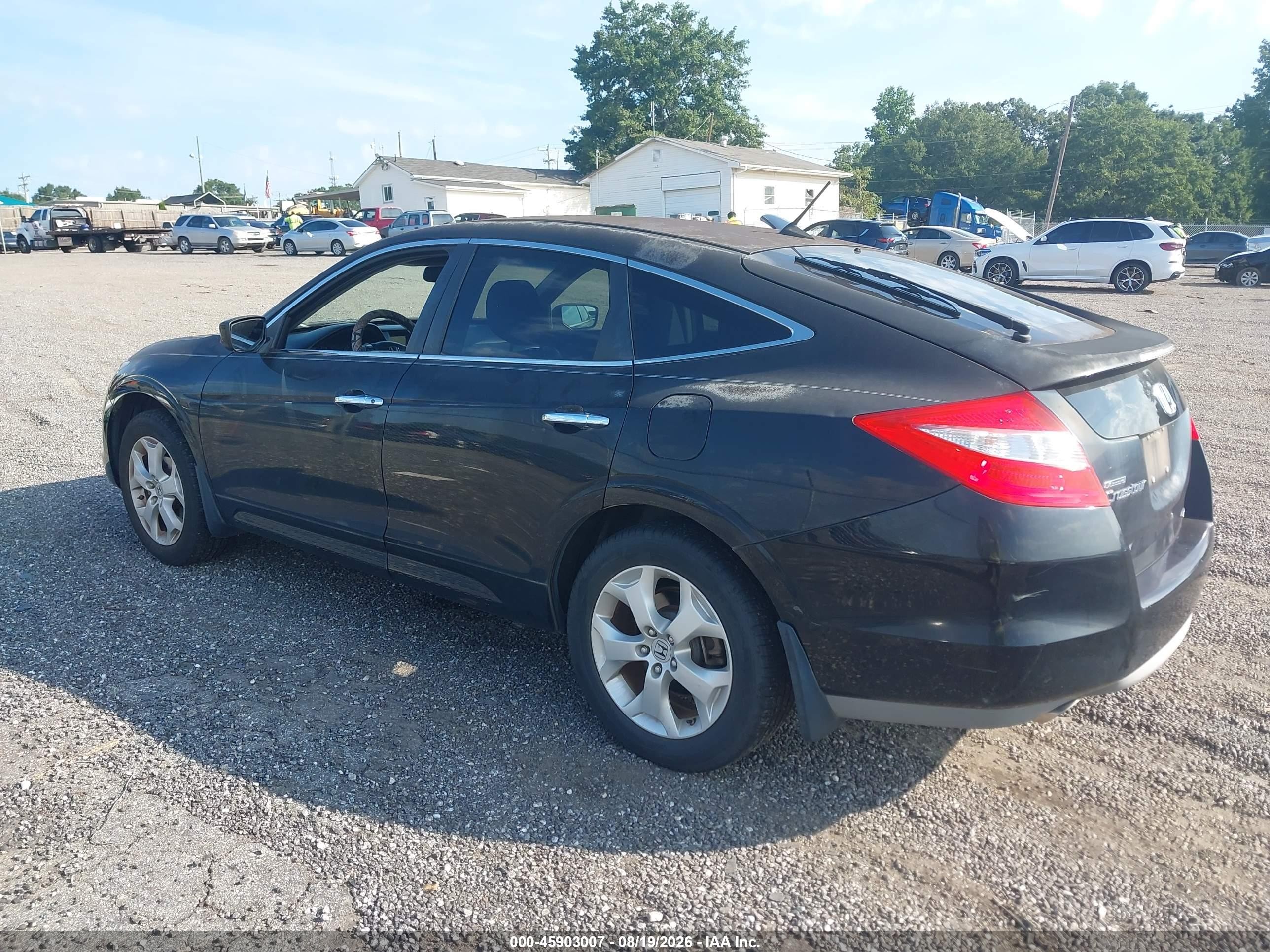 2010 Honda Accord Crosstour Ex-l Black vin: 5J6TF2H51AL007752