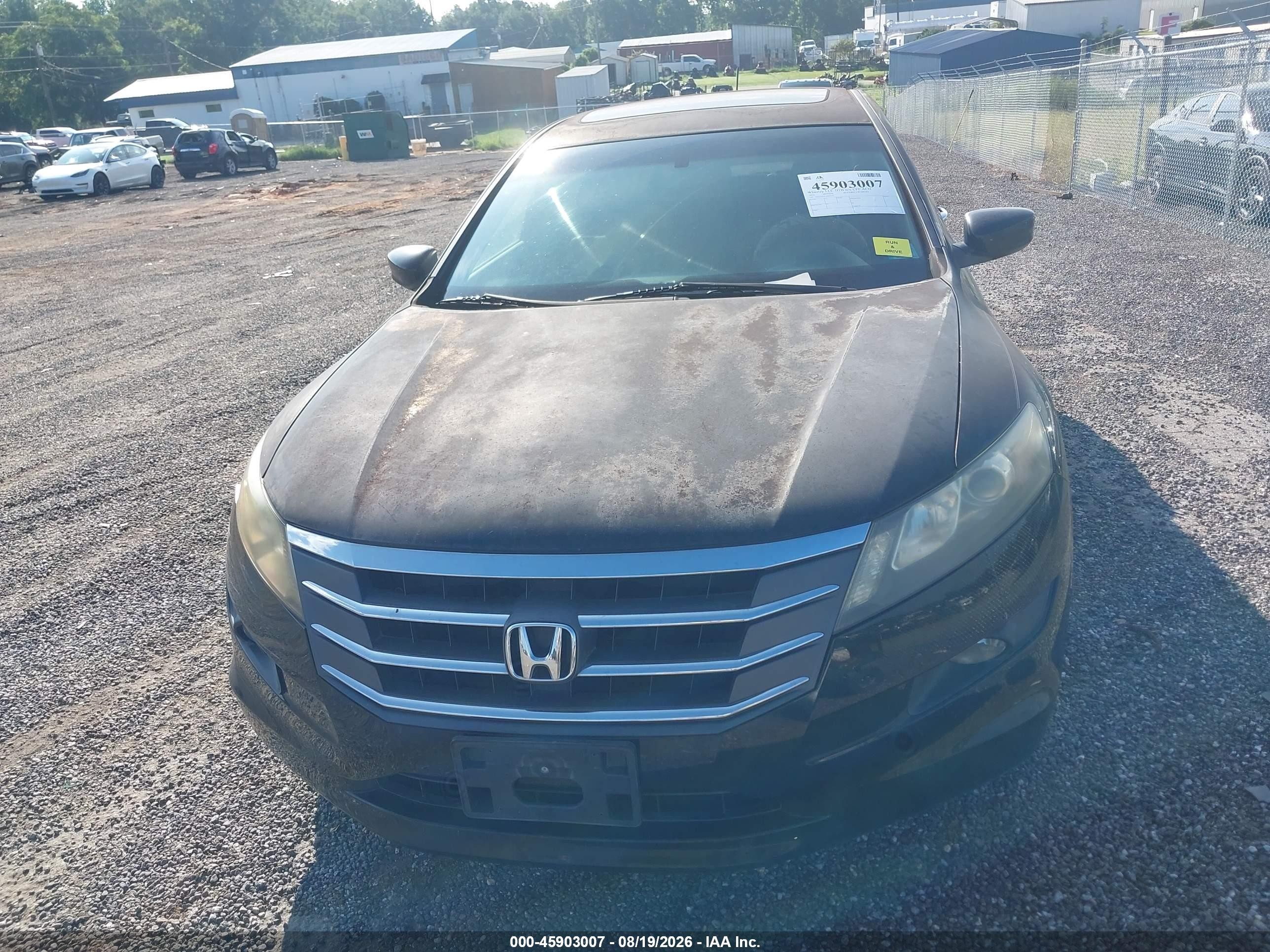 2010 Honda Accord Crosstour Ex-l Black vin: 5J6TF2H51AL007752