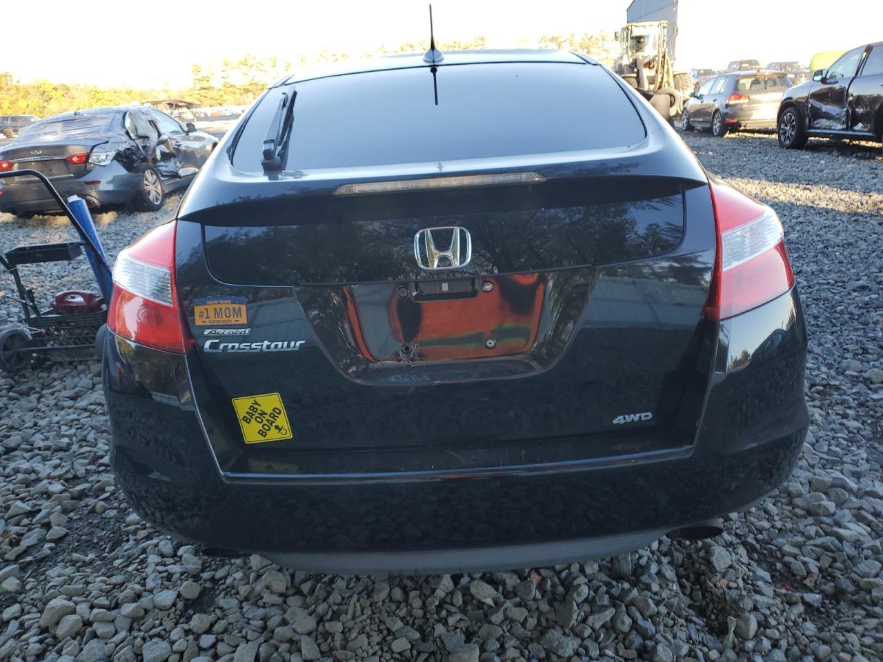 2010 Honda Accord Crosstour Exl Black vin: 5J6TF2H51AL007797