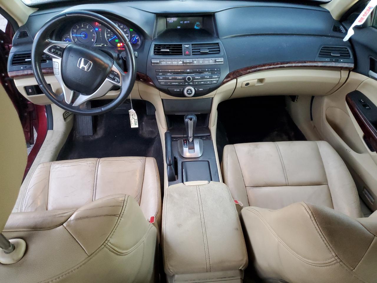 2011 Honda Accord Crosstour Exl Burgundy vin: 5J6TF2H51BL004545