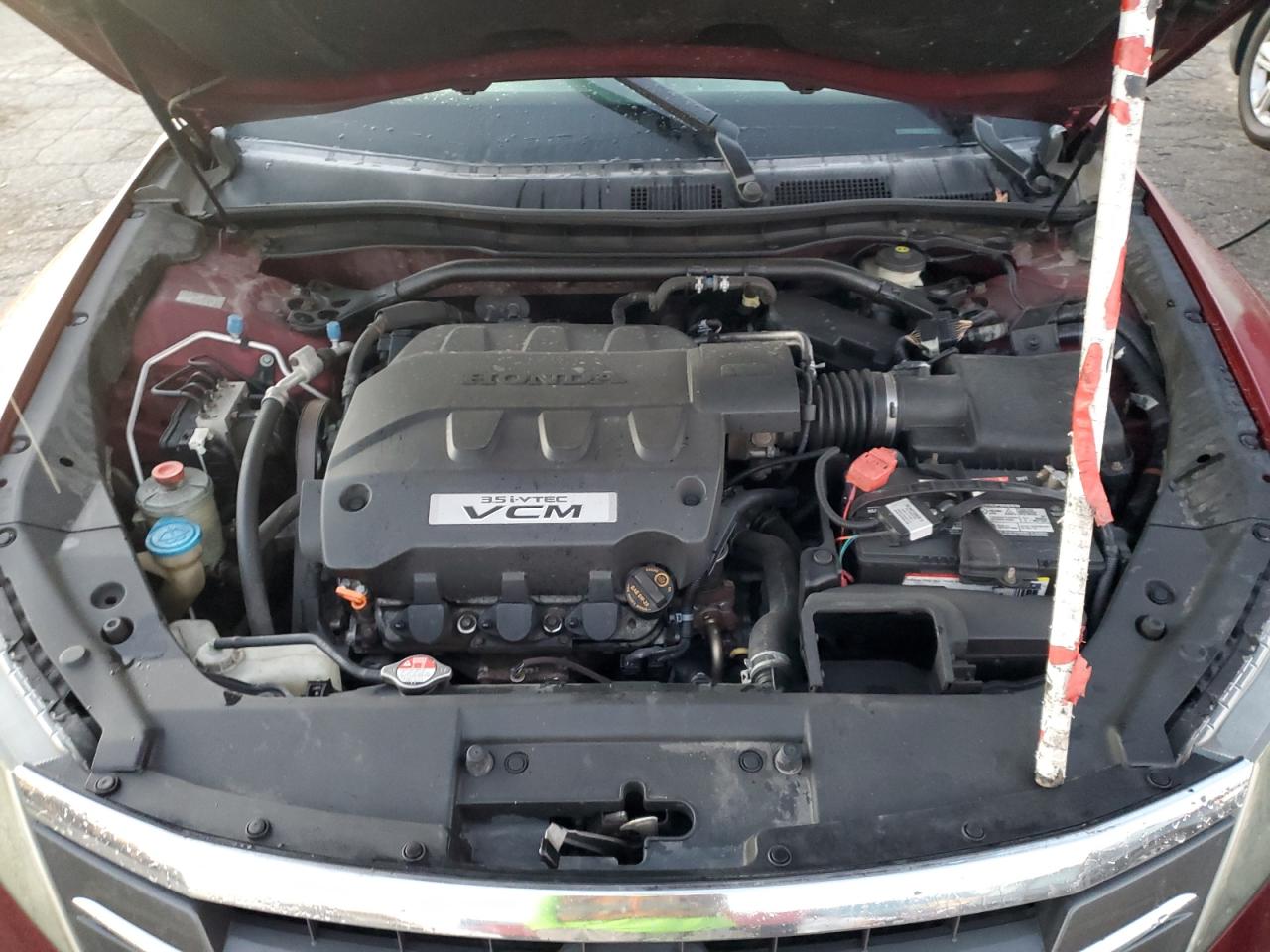 2011 Honda Accord Crosstour Exl Burgundy vin: 5J6TF2H51BL004545