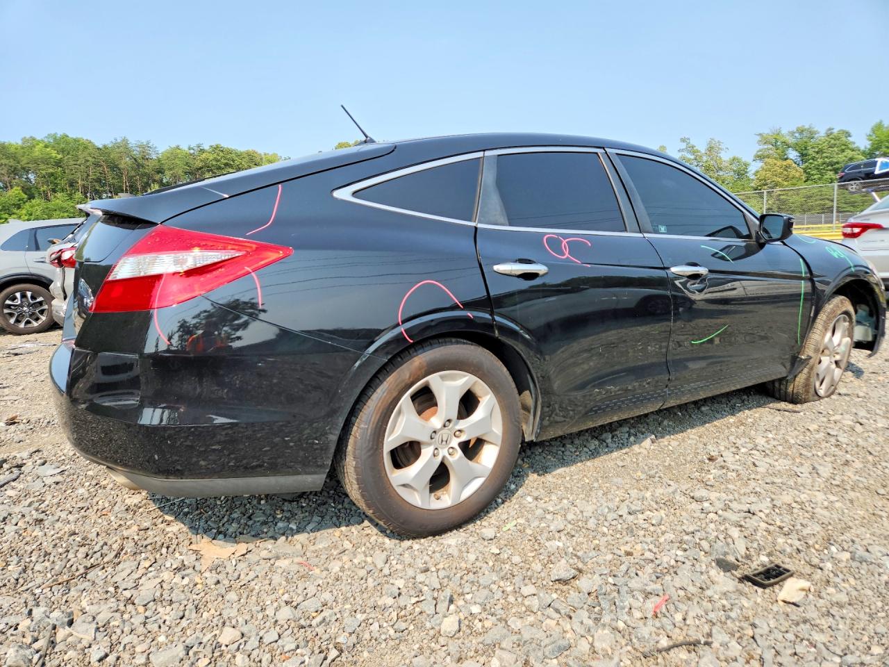 2012 Honda Crosstour Exl Black vin: 5J6TF2H51CL007608